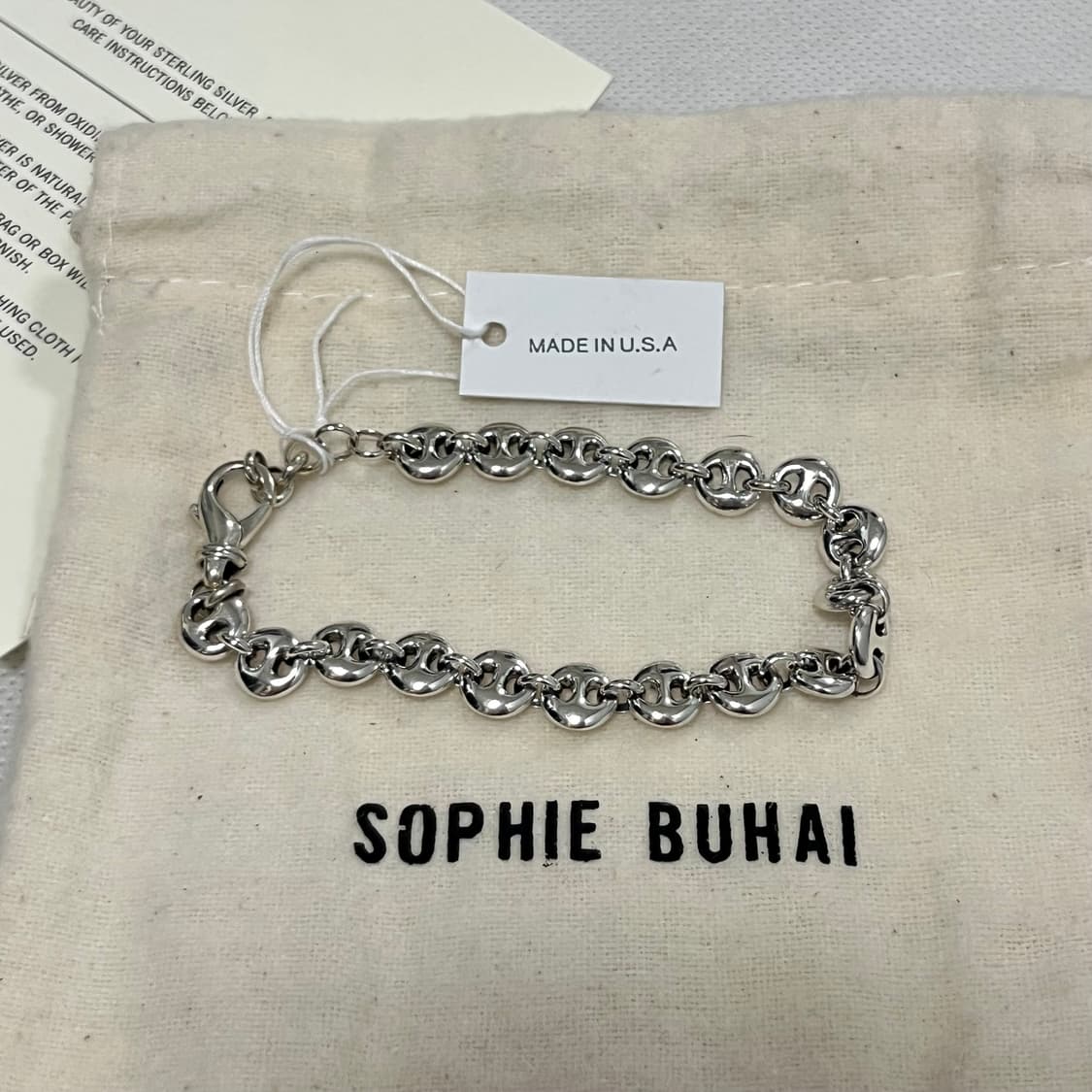 소피부하이 26ss 스몰 서클 링크 브레이슬릿/팔찌 상품이미지2