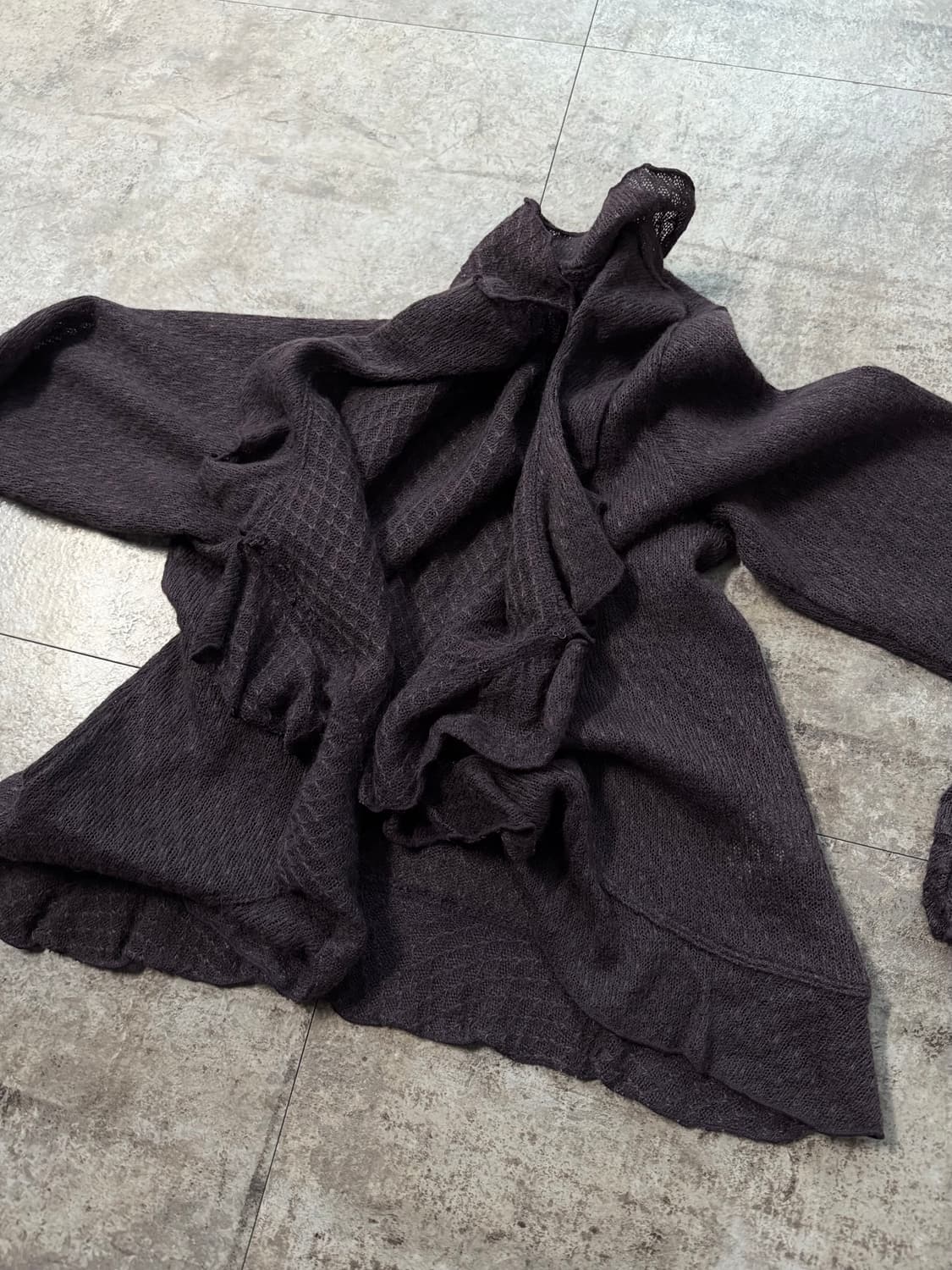 로사체리 러플 디테일 가디건 슬리브리스 2pcs SET 상품이미지7