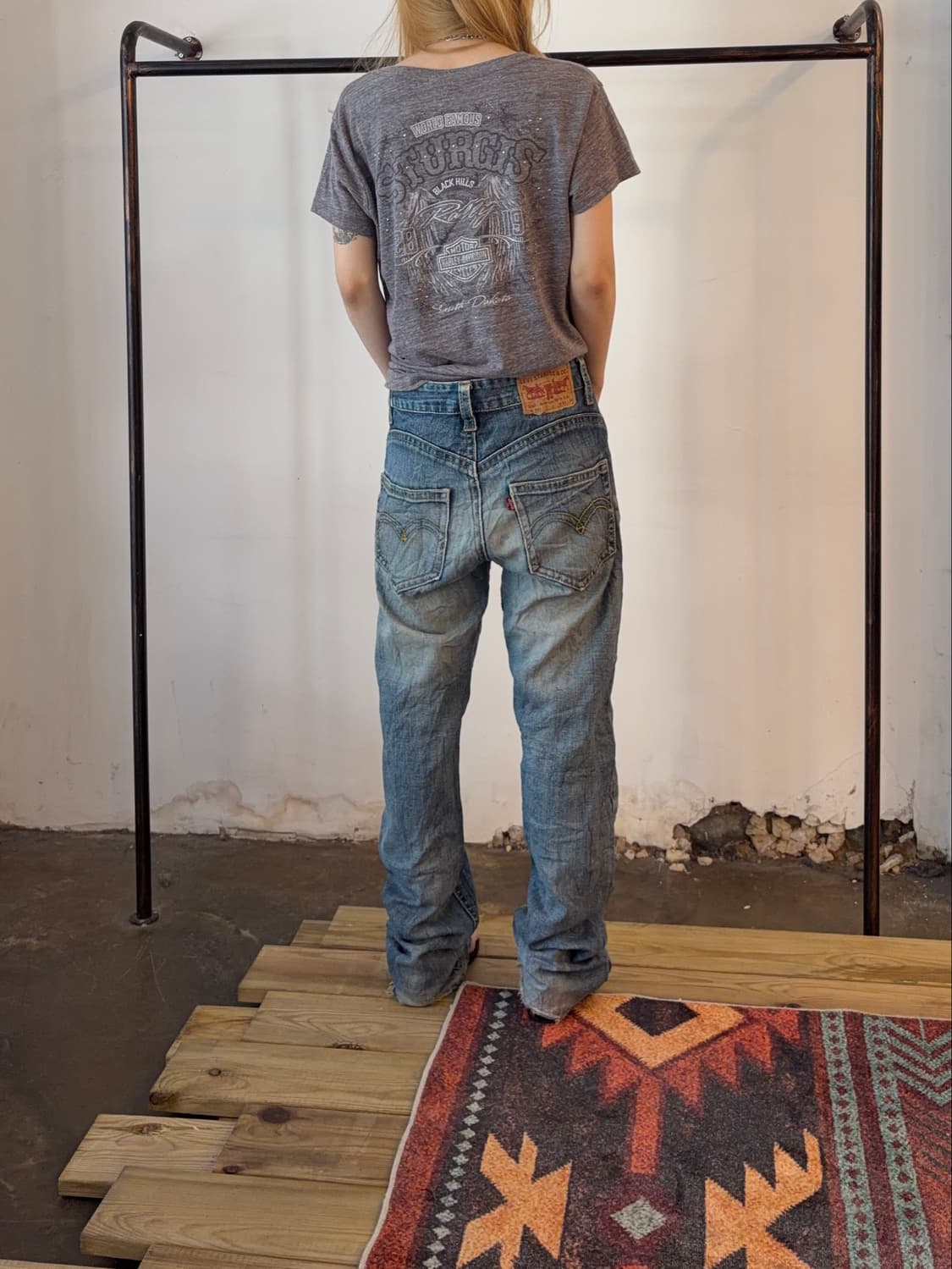 Levi’s 901 빈티지 데님 팬츠 헤비 페이딩 워시 상품이미지3