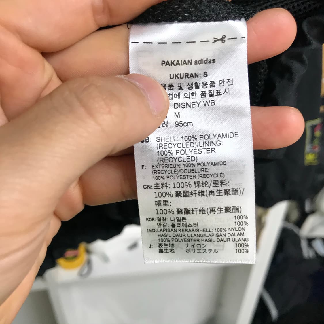 아디다스 디즈니 콜라보 아노락 바막 상품이미지6