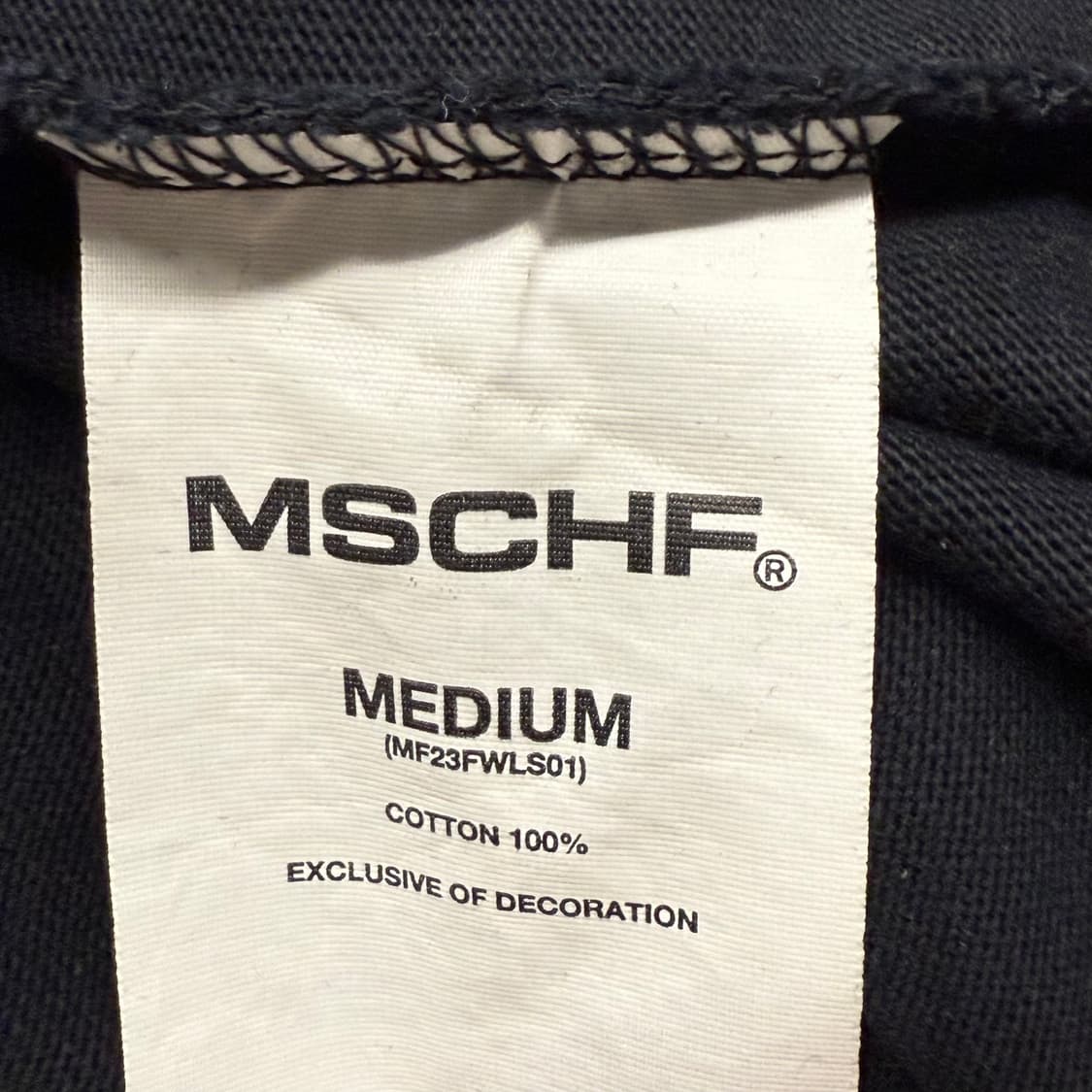 미스치프 롬버스 23fw 긴팔 티셔츠  상품이미지6