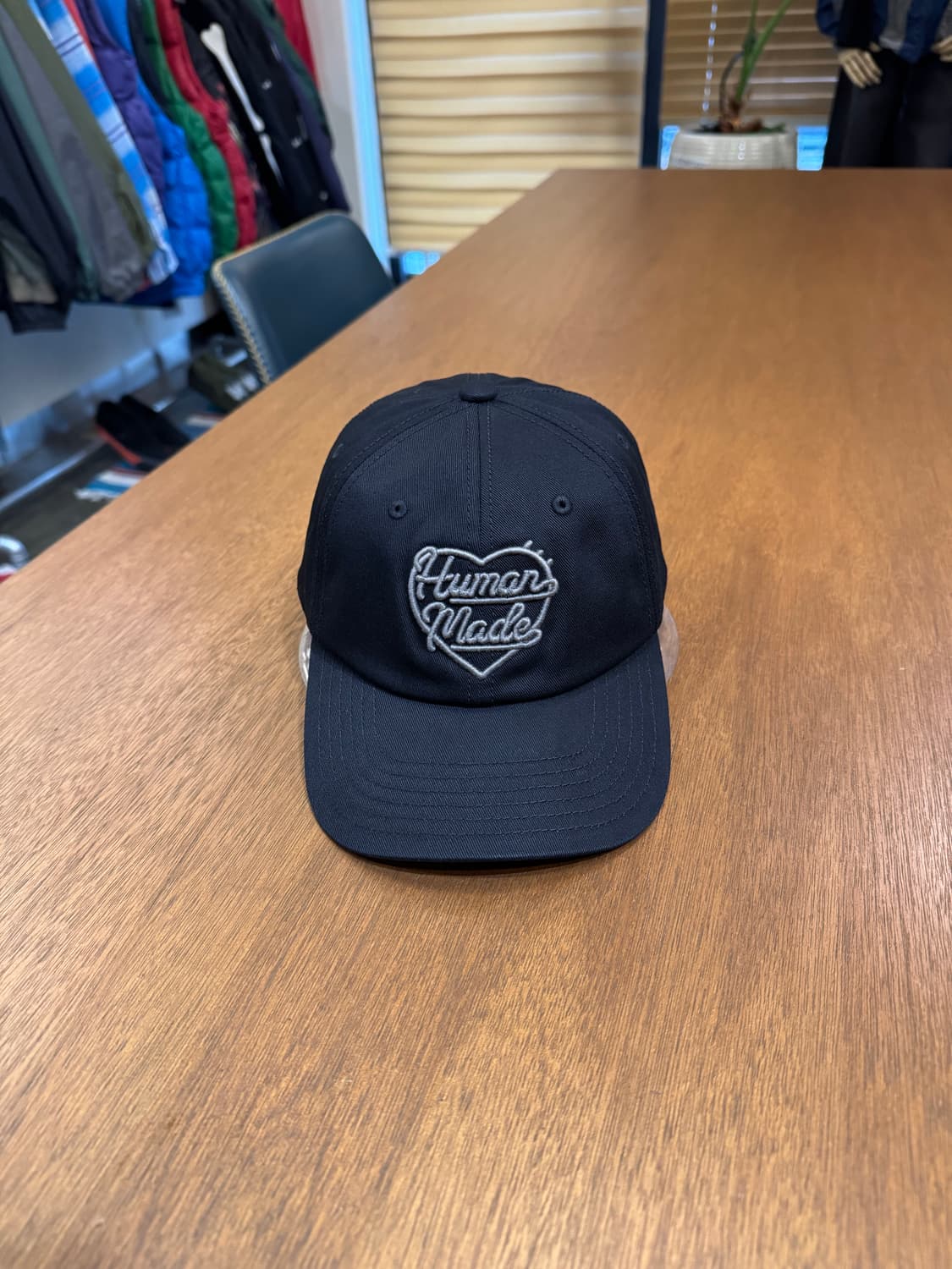 [OS] 휴먼메이드 6패널 트윌캡 블랙  상품이미지1