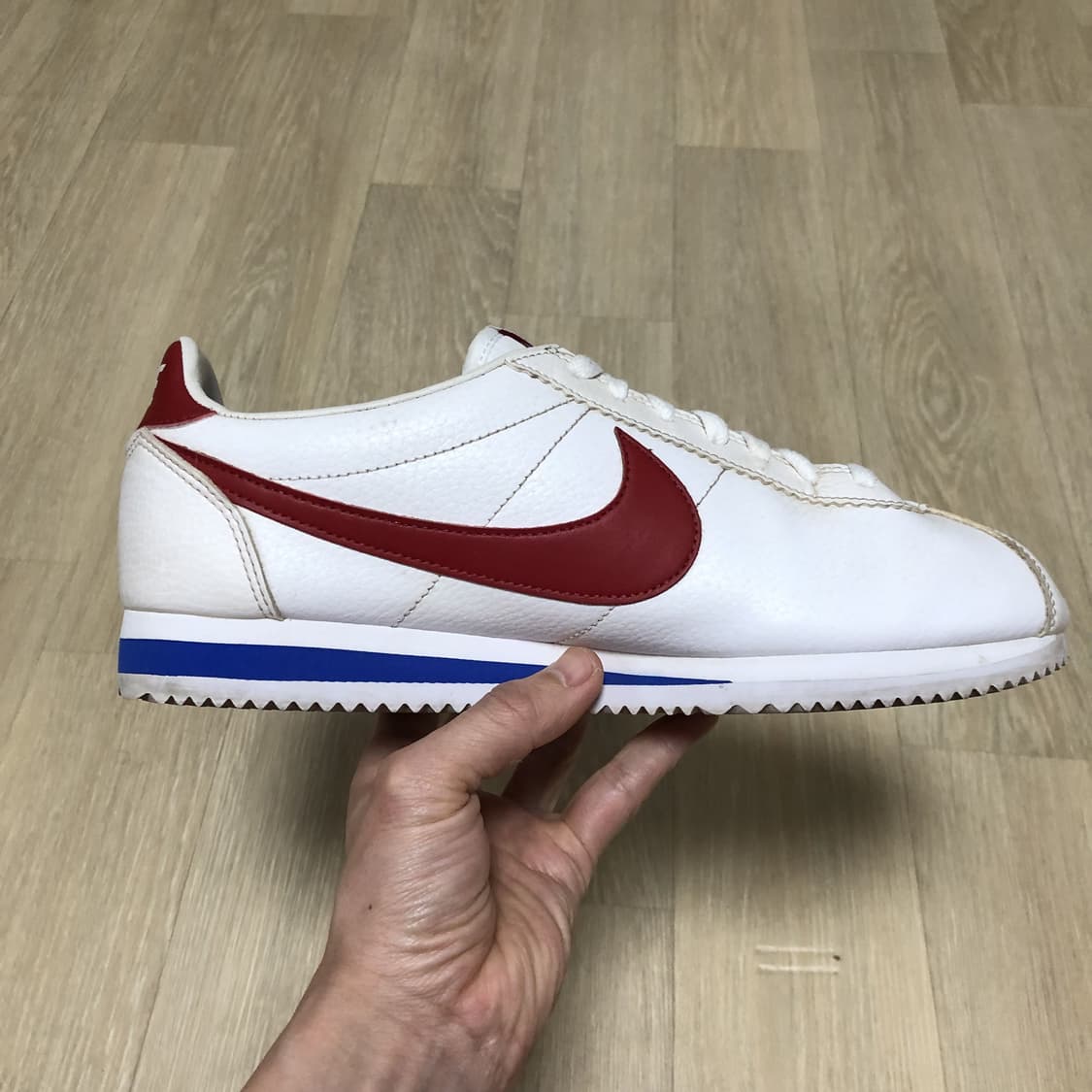 (275) 나이키 NIKE 코르테즈 포레스트검프 화이트 레드 블루 상품이미지2