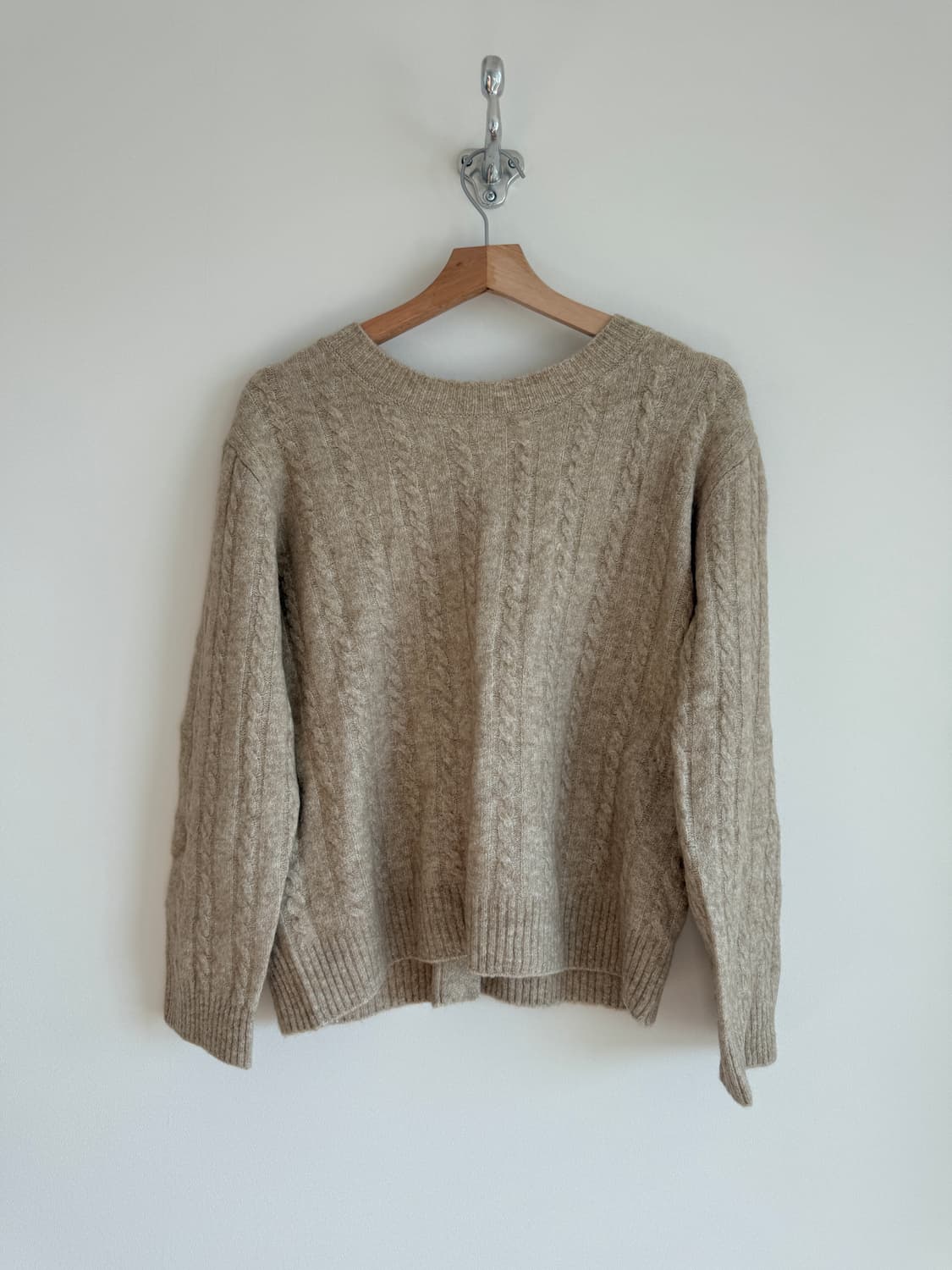 스테판넬(STEFANEL) 알파카 블렌드 가디건 상품이미지4