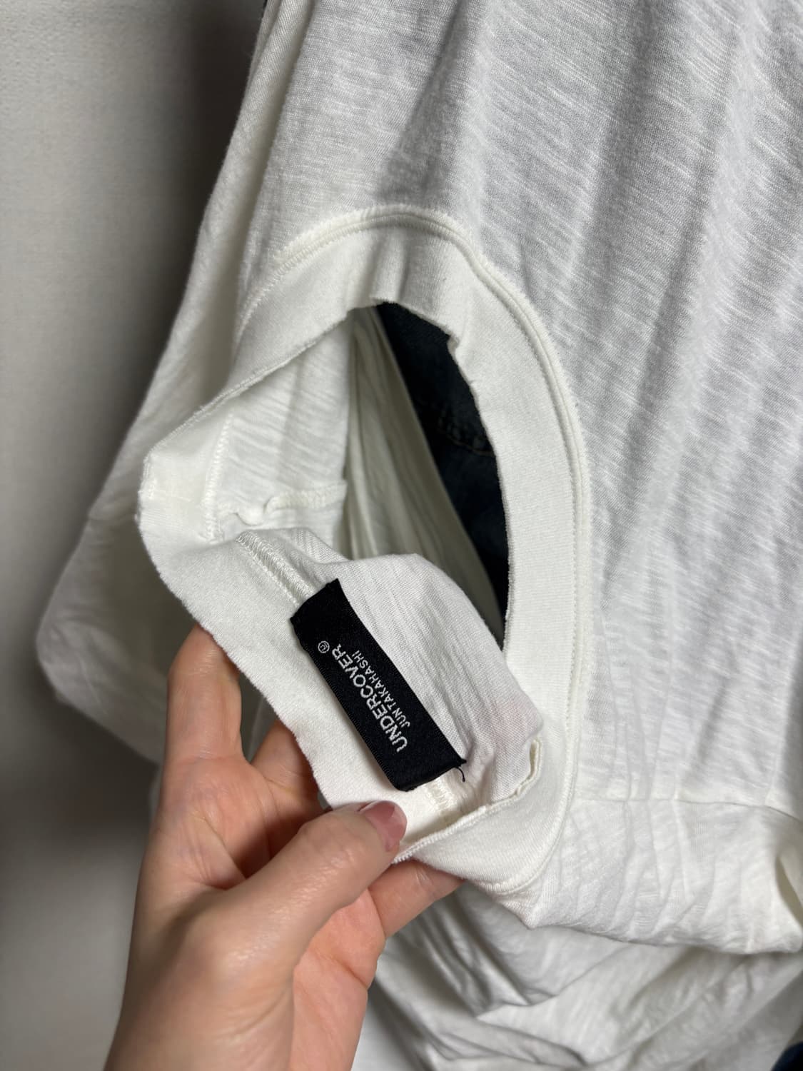 UNDERCOVER 티셔츠 디테일 데님 청바지 상품이미지4