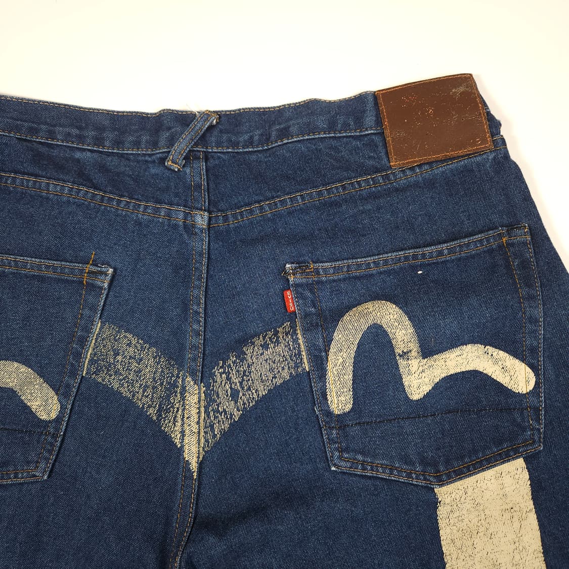 에비수 데님 반바지 상품이미지2