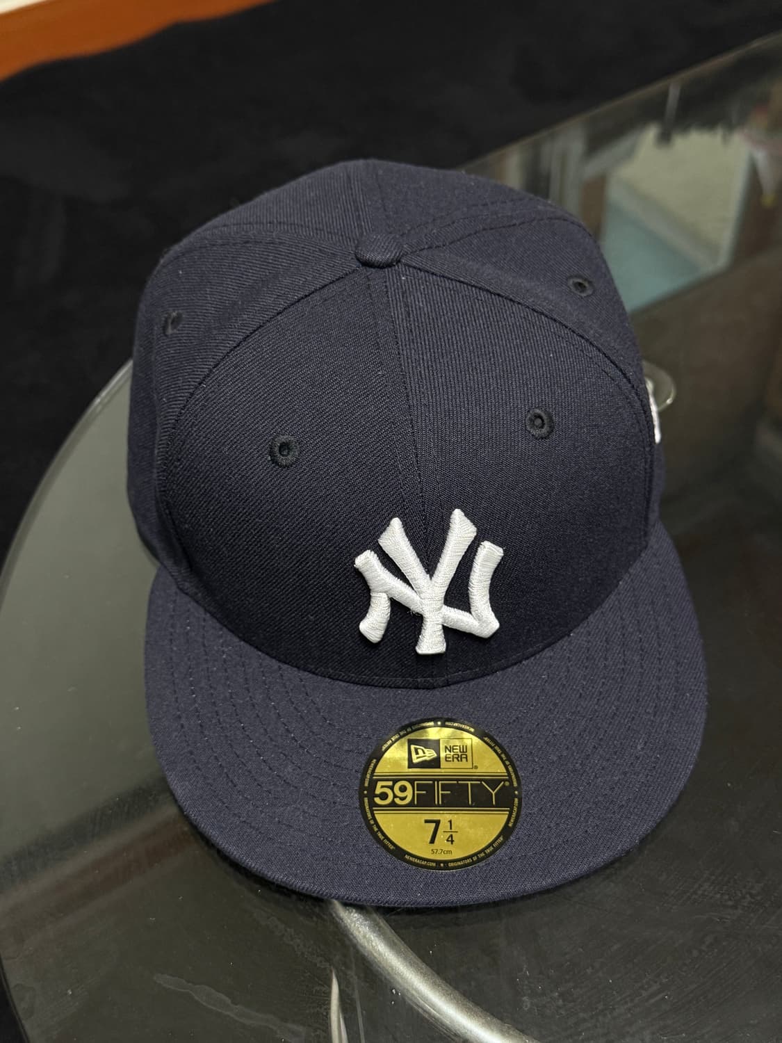 뉴에라 MLB 뉴욕 양키스 57.7cm 네이비 캡 새상품 상품이미지1