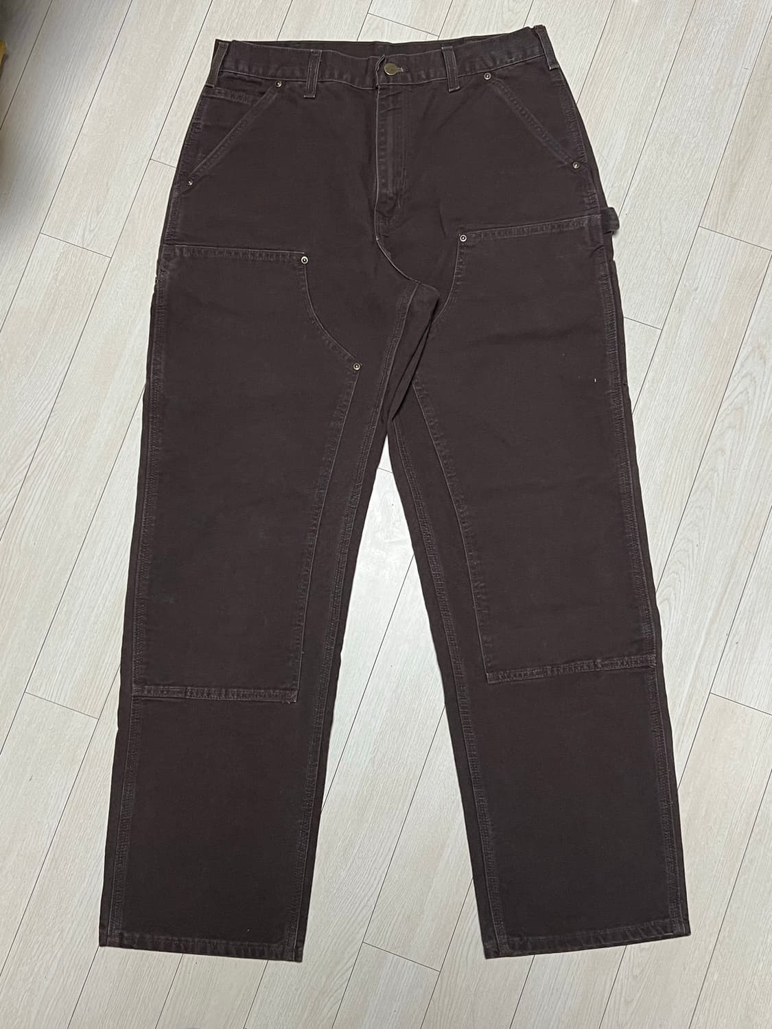 칼하트더블니워크팬츠 B136 DKB컬러 34x34 상품이미지1