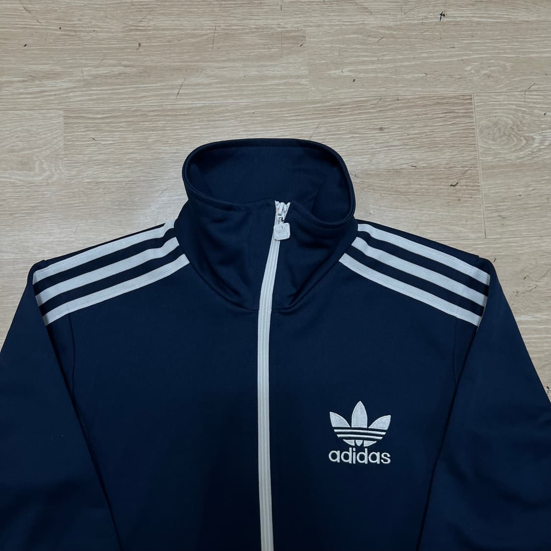 아디다스 여성 사이드라인 유로파 져지 트랙탑 자켓 [네이비] S/90 상품이미지2