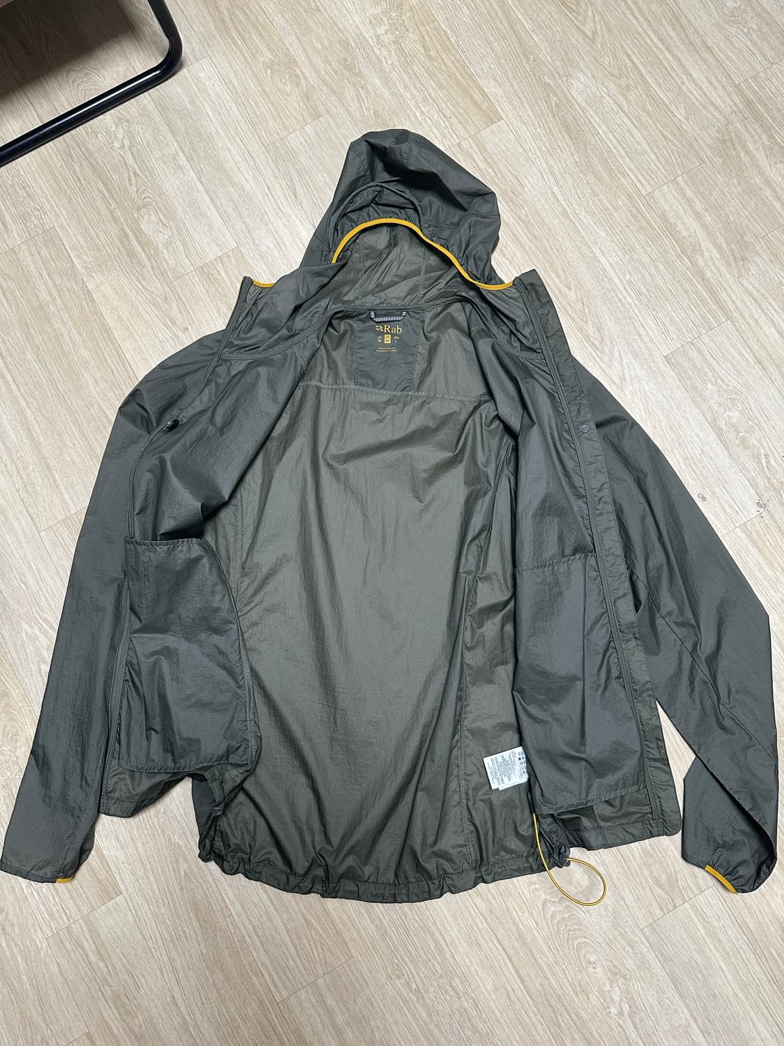 Rab 바이탈 후드 자켓 라이트 카키 / M사이즈 상품이미지3