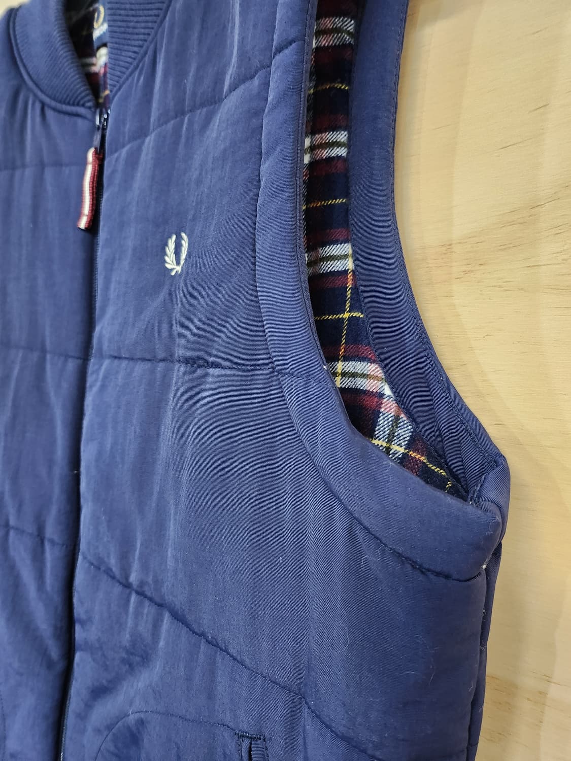 569) 프레드페리 남성 패딩 조끼 상품이미지4