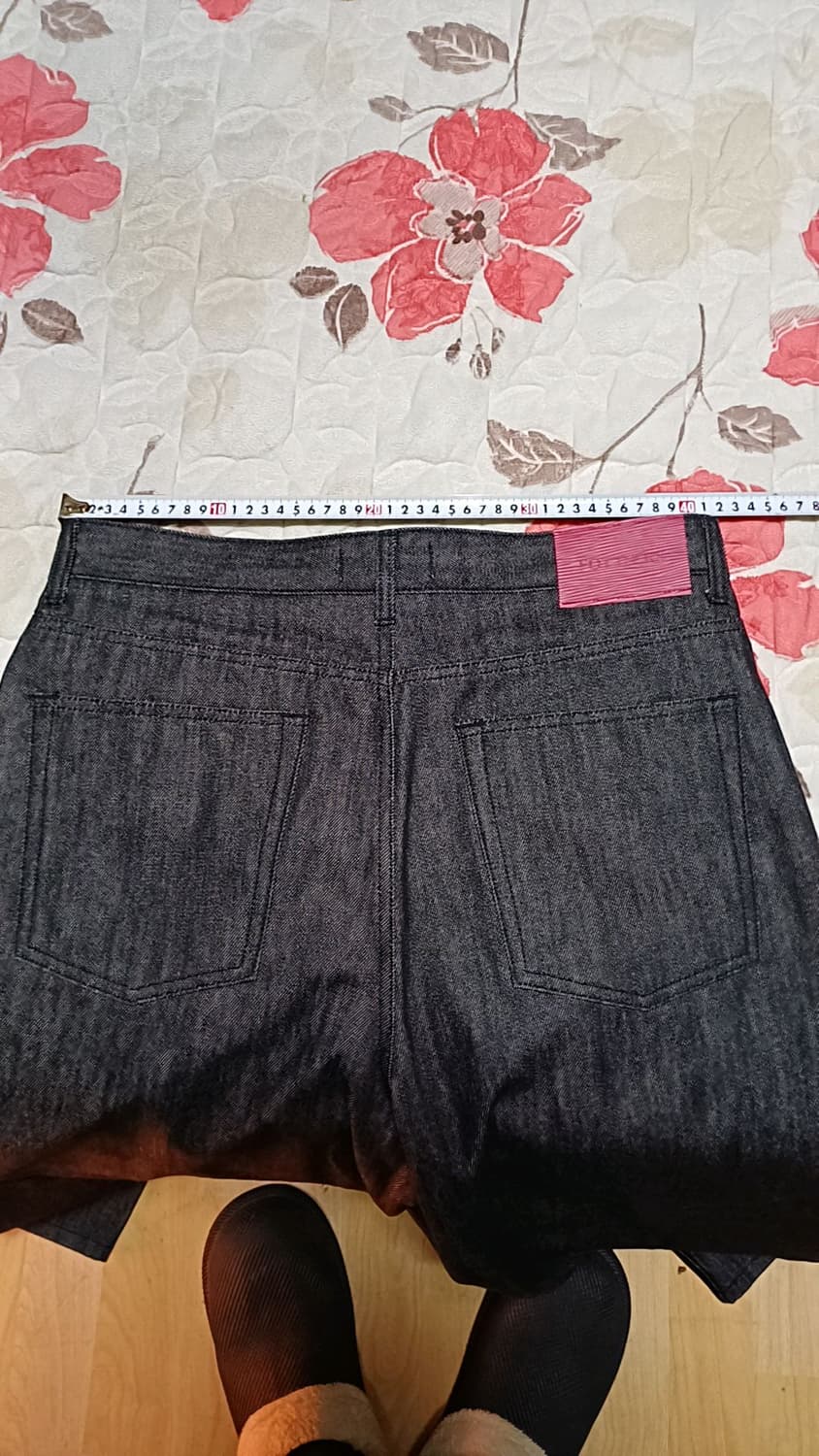 포트너스 와이드데님팬츠 32인치 기장107 상품이미지5