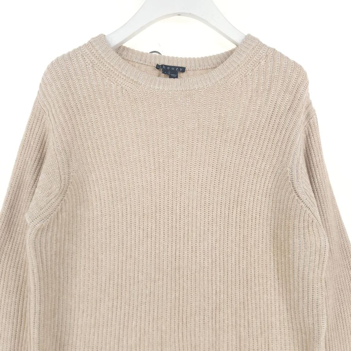 [여S]띠어리 코튼캐시미어 골지 니트[Y63-048] 상품이미지2