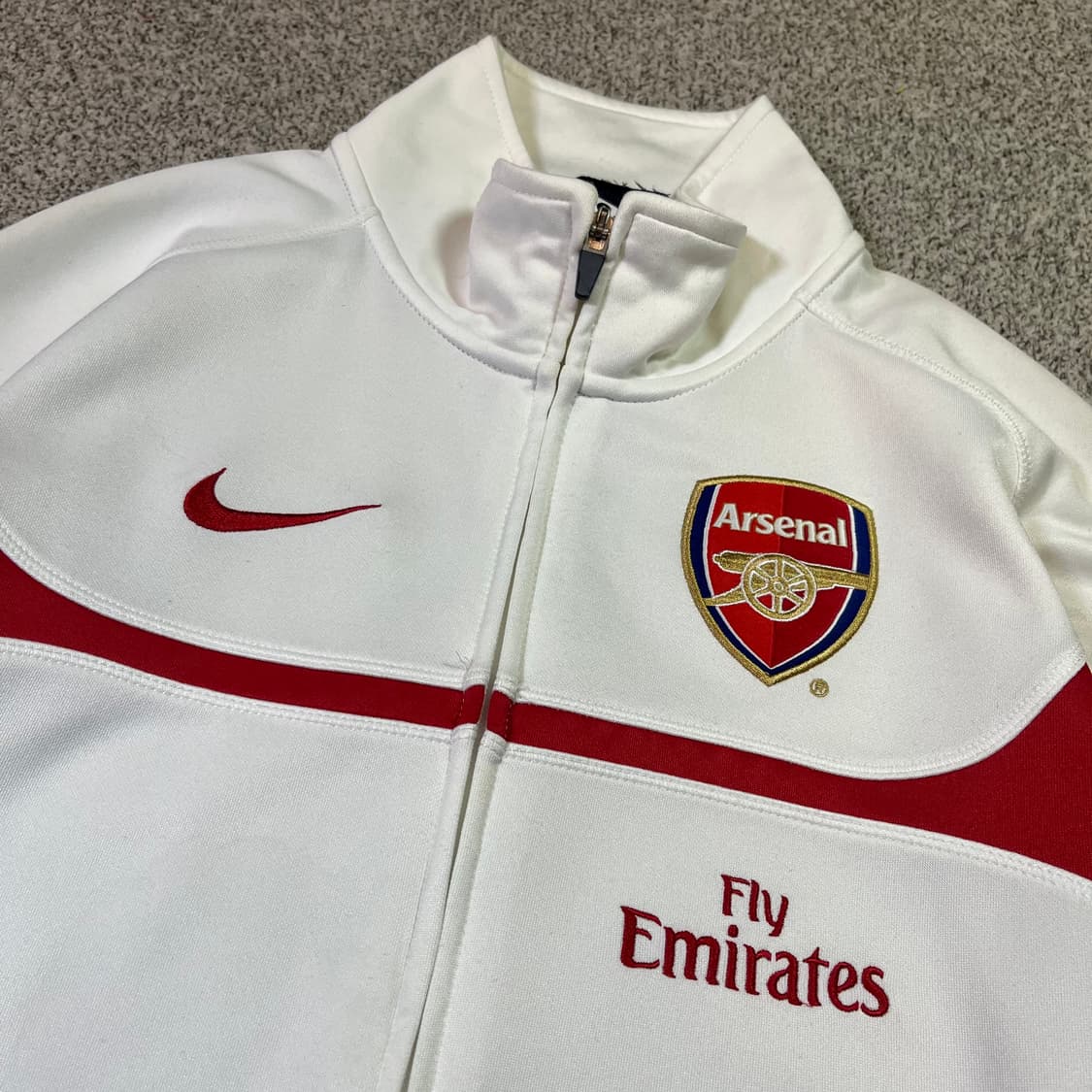 나이키 아스날 12-13 화이트 트랙탑 져지 상품이미지2