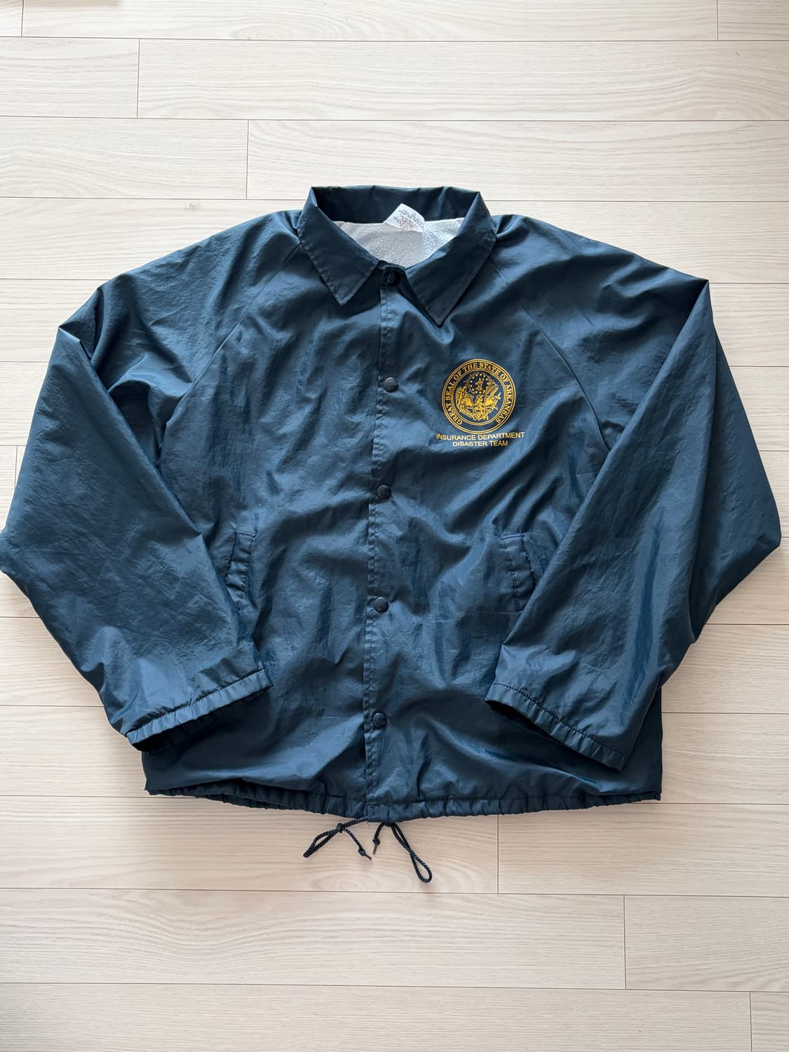 90s 아메리칸 빈티지 아칸소 보험당국 코치 자켓 M (USA) 상품이미지1