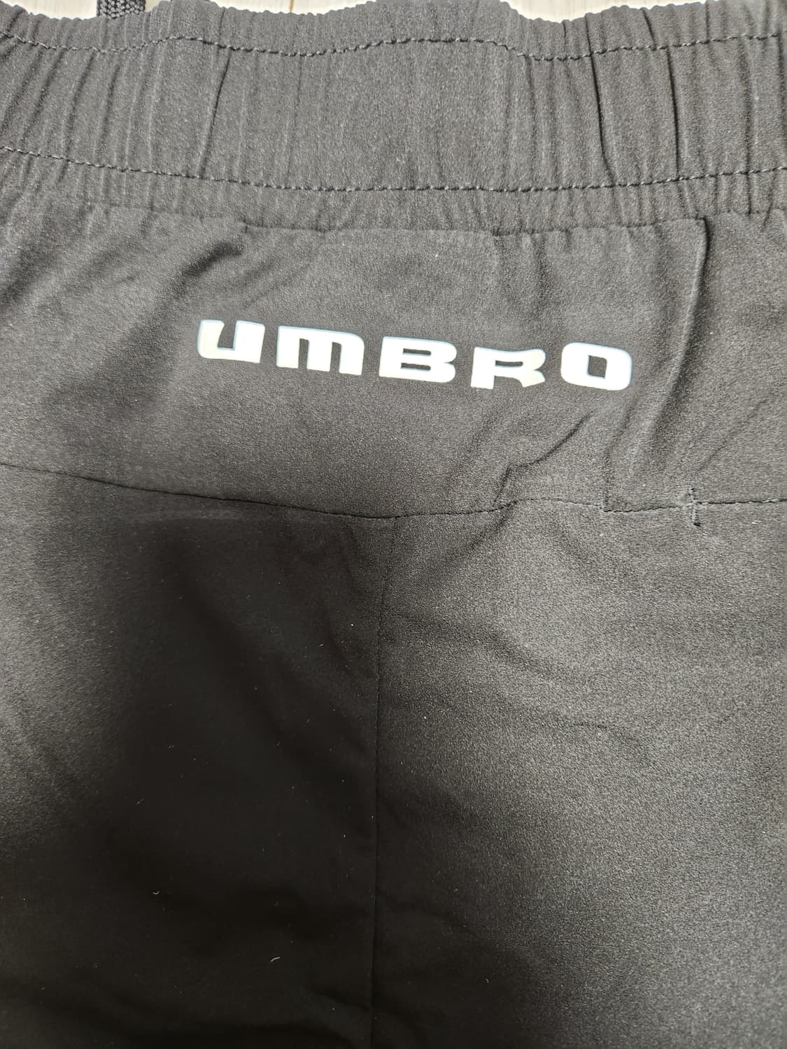 새상품급)엄브로 미니로고 트리코트 블랙 반바지 (U0123SHP16) 사 상품이미지8