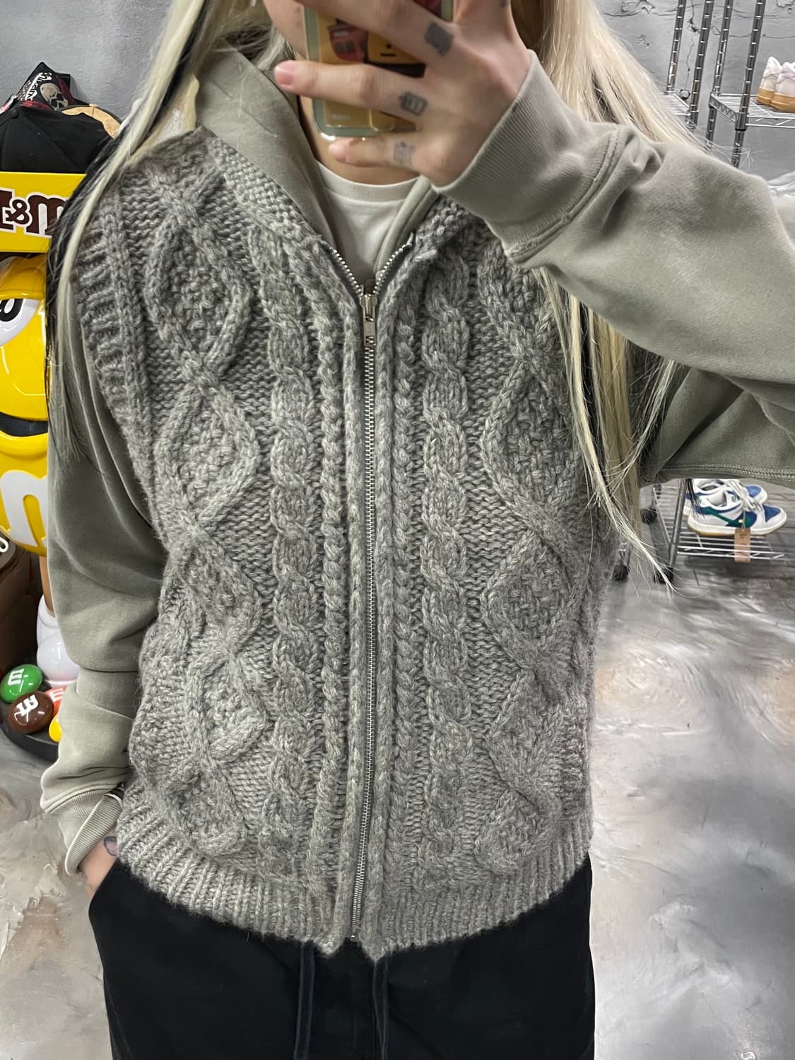 코위찬 니트 베스트 상품이미지7