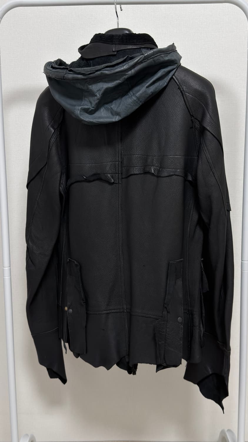 솔로이스트 13aw 러프아웃 디어스킨 레인자켓 48 상품이미지2