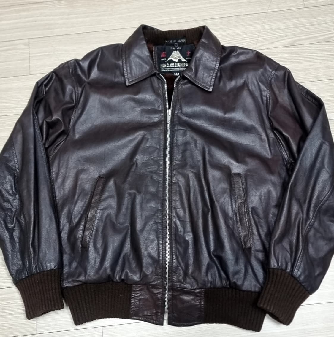 후지하이클레스 일본제 80년대 가죽자켓(100) 상품이미지1