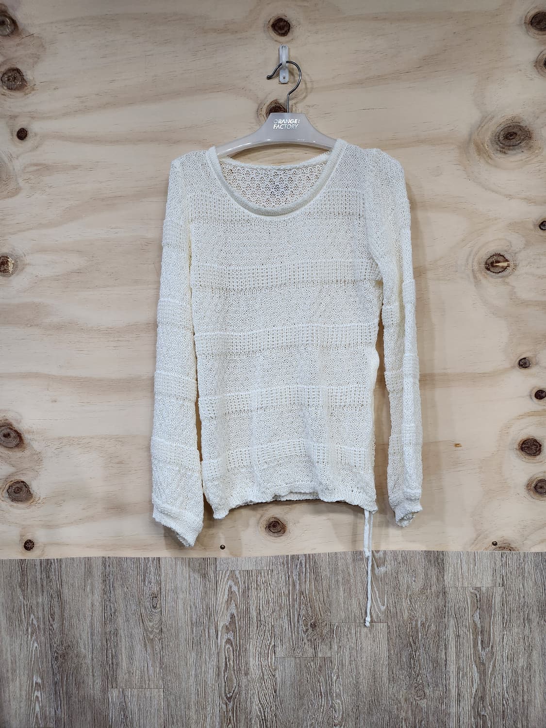 1016) 여성 허리 스트링포인트 니트 상품이미지1