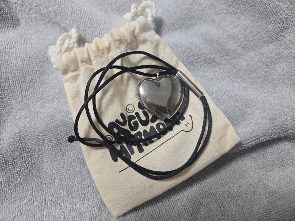 (단종템)Jumbo Heart String Necklace(한소희템) 상품이미지3