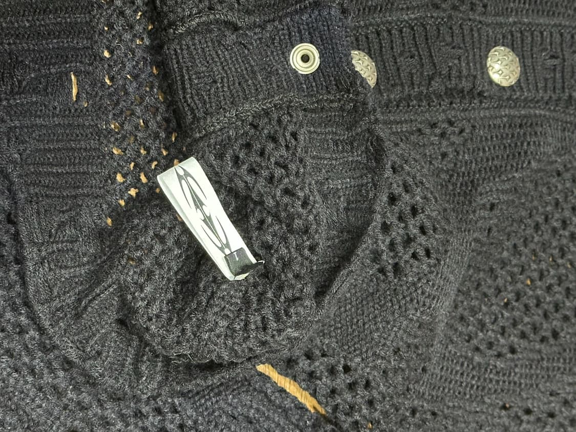 [1] 떠그클럽 트라이벌 네트 후드 니트 상품이미지2