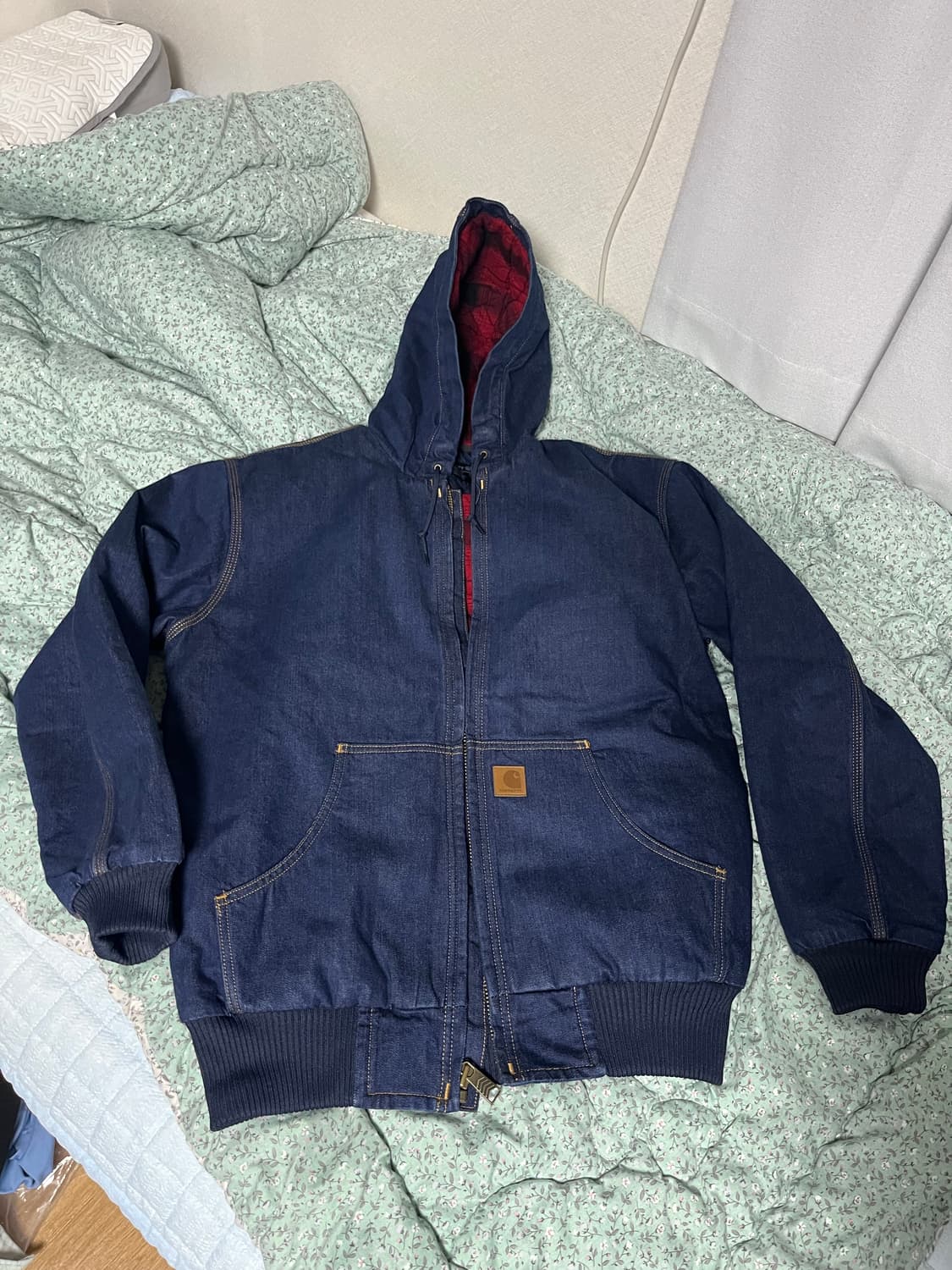 M 칼하트 50주년 액티브 자켓 데님 상품이미지1