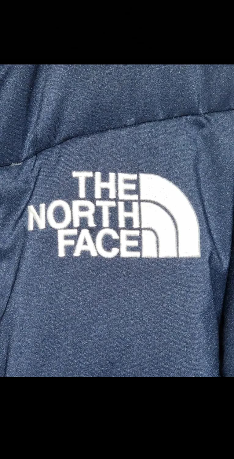 (S) 노스페이스 구스다운 롱패딩 점퍼 네이비 거위털 패딩코트  상품이미지4