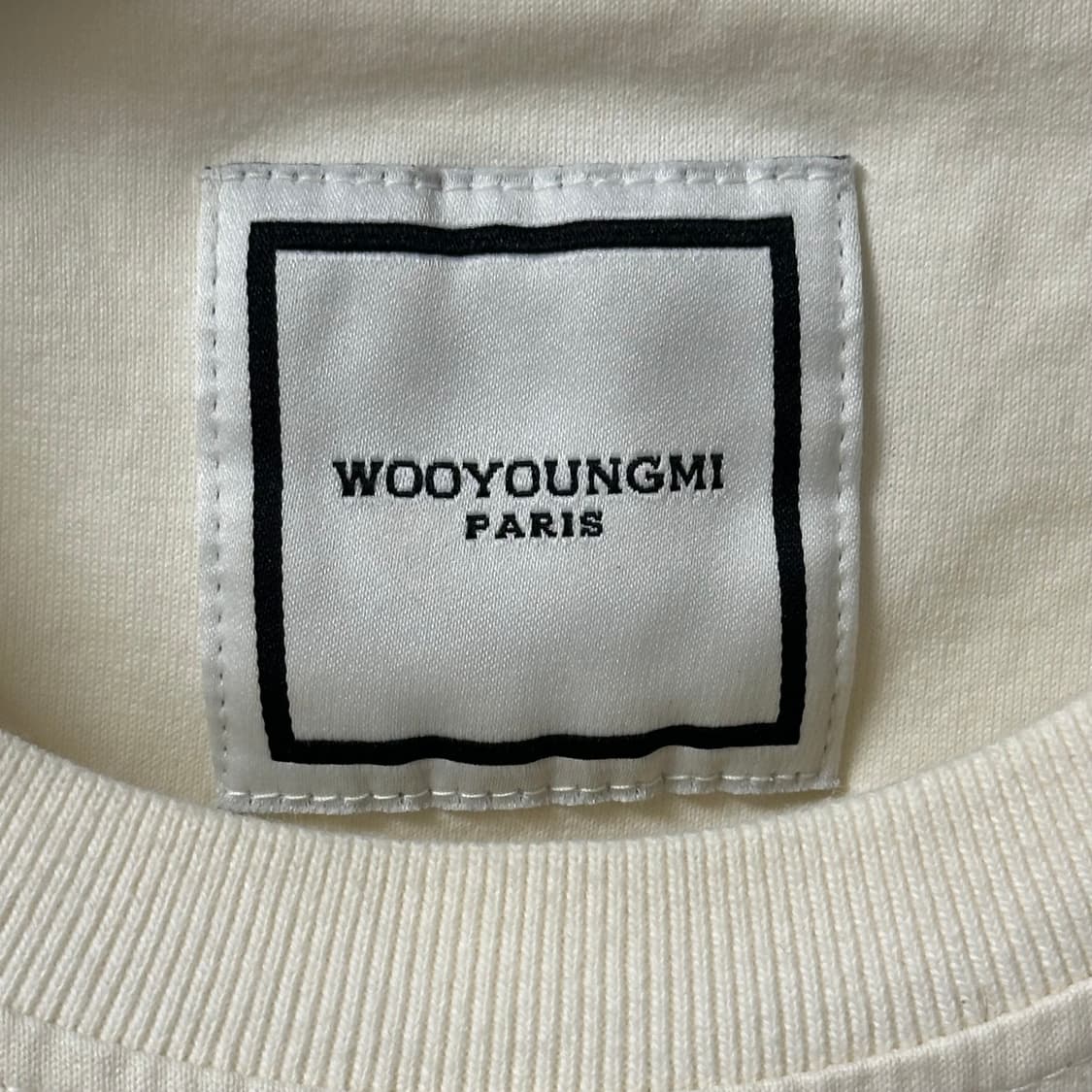 [오버핏 46] 우영미 판타지 그래픽 반팔 티셔츠 아이보리 상품이미지5