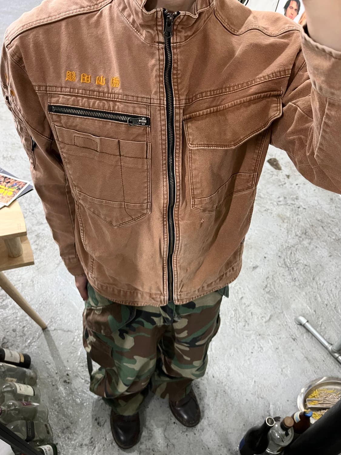 Xebec faded work jacket 상품이미지4
