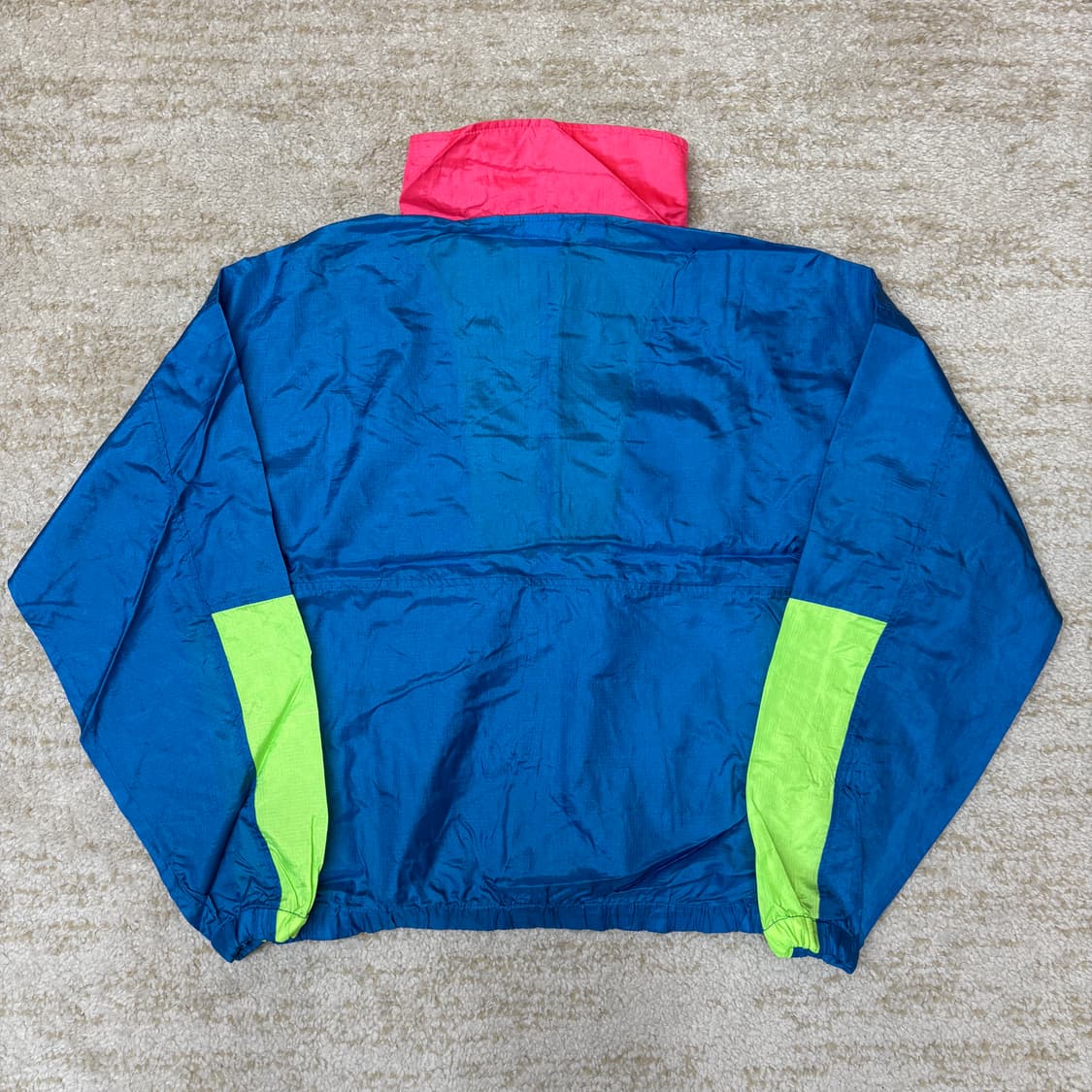 [M] 90s 컬럼비아 Columbia 컬러블록 나일론 자켓 윈드브레이커 상품이미지5
