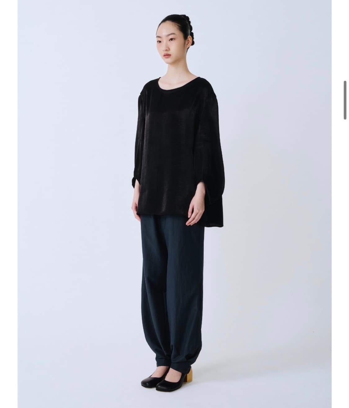 포코포스카 펄 블라우스  상품이미지2