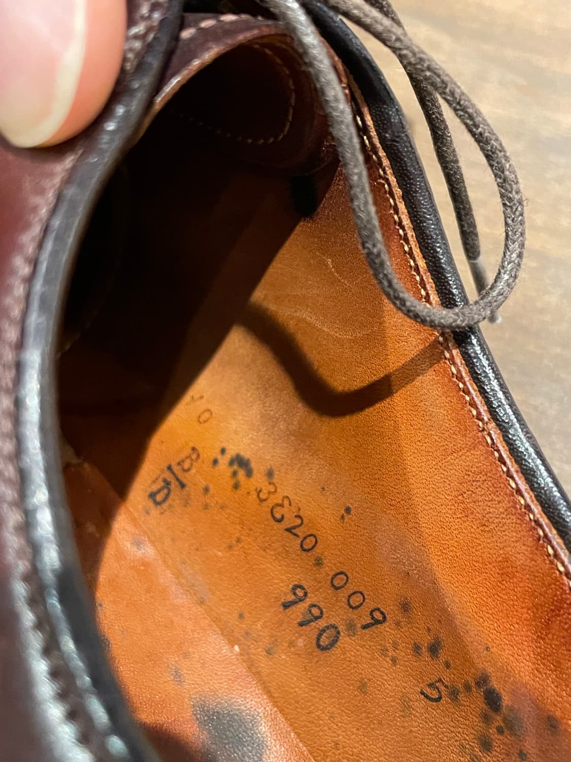 Alden 알든 990 코도반 싸게 판매합니다 rrl 상품이미지10