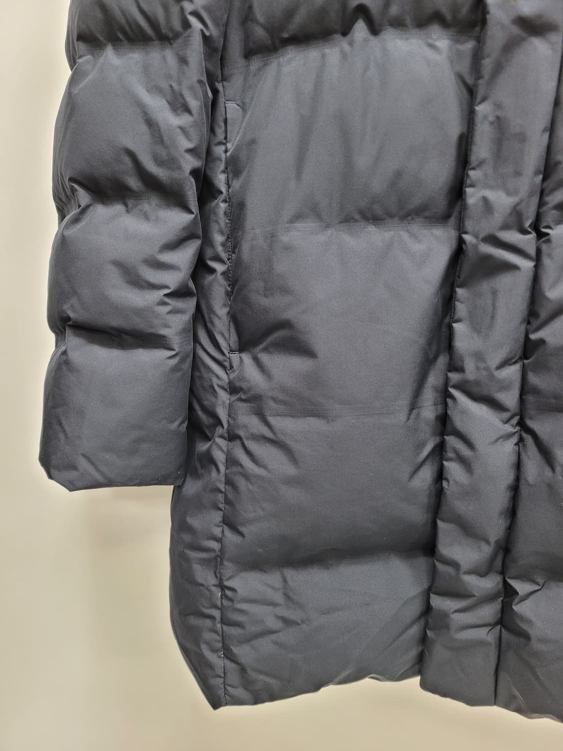 유니클로 다운 후드 파카 롱 패딩 / 남 L 네이비
 상품이미지4