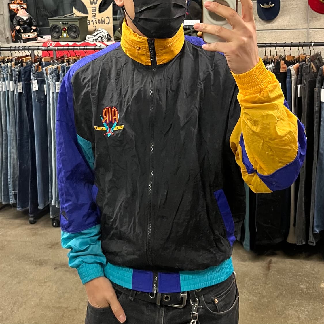 조던 레거시 플라이트 바람막이 (M) 상품이미지7