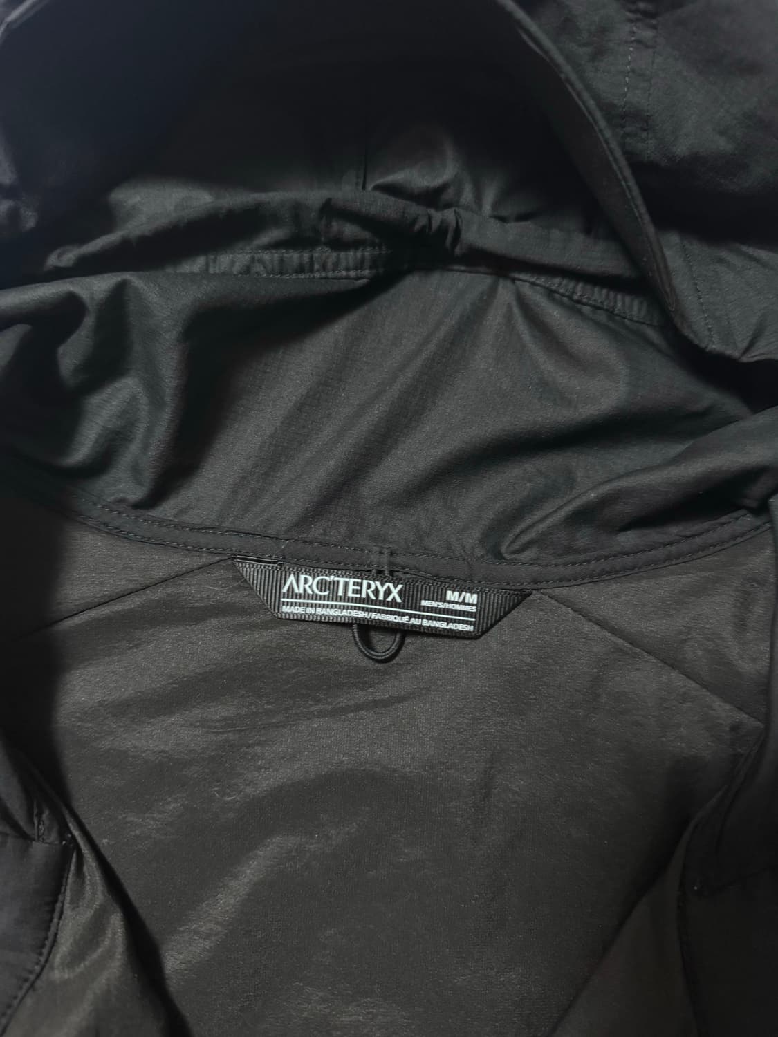 (SS급) 아크테릭스 아톰 SL 후디 블랙  상품이미지7