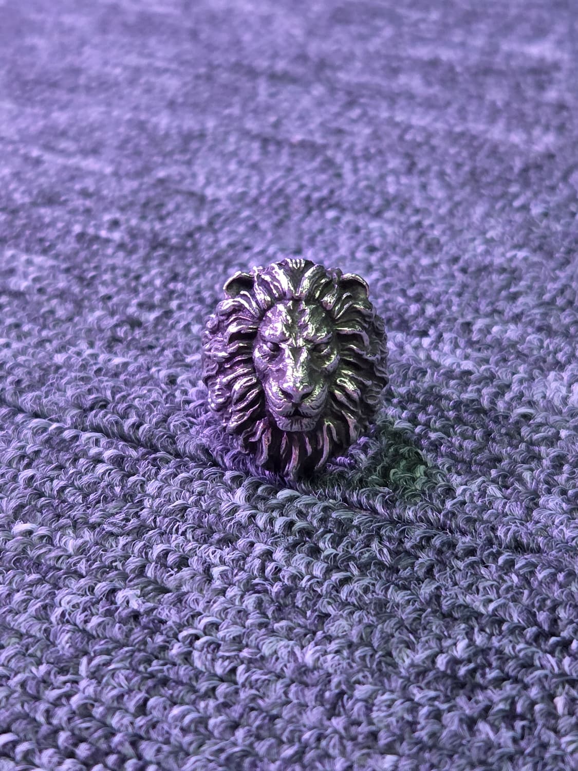 웰스오너 라이언 링 사자 은반지 상품이미지1