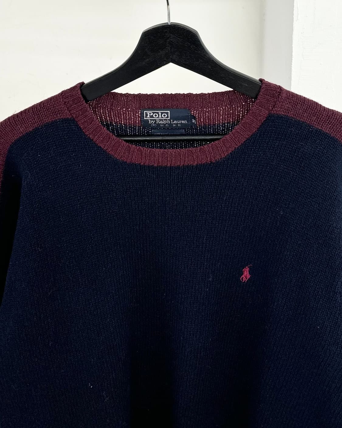 폴로 랄프로렌 네이비 니트 상품이미지2