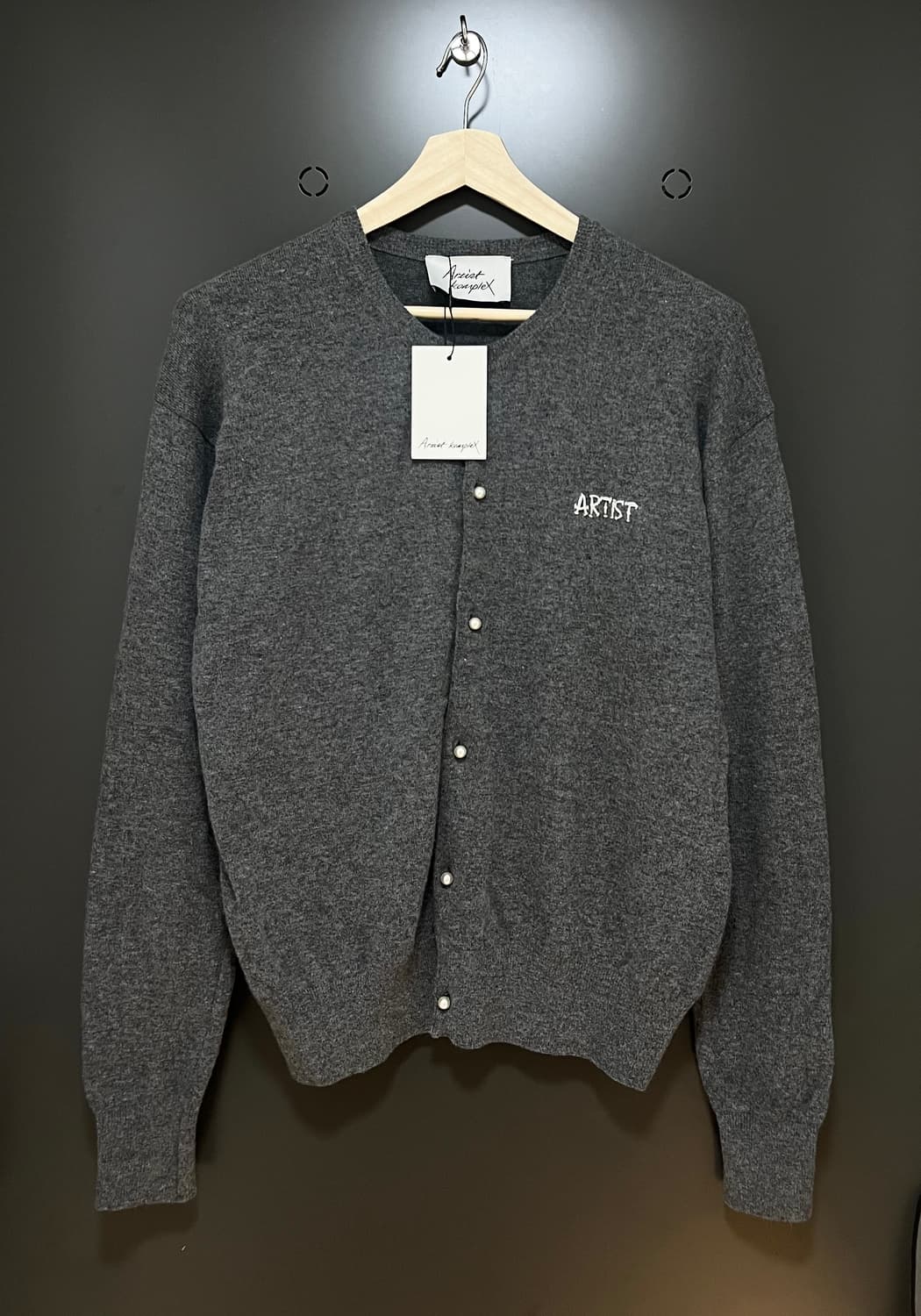 아티스트컴플렉스 진주 베이직 가디건 상품이미지5