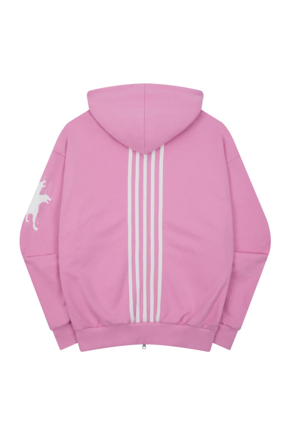 (새제품) Y13 PINK TAPE GRAPHIC HOOD ZIP UP 상품이미지5