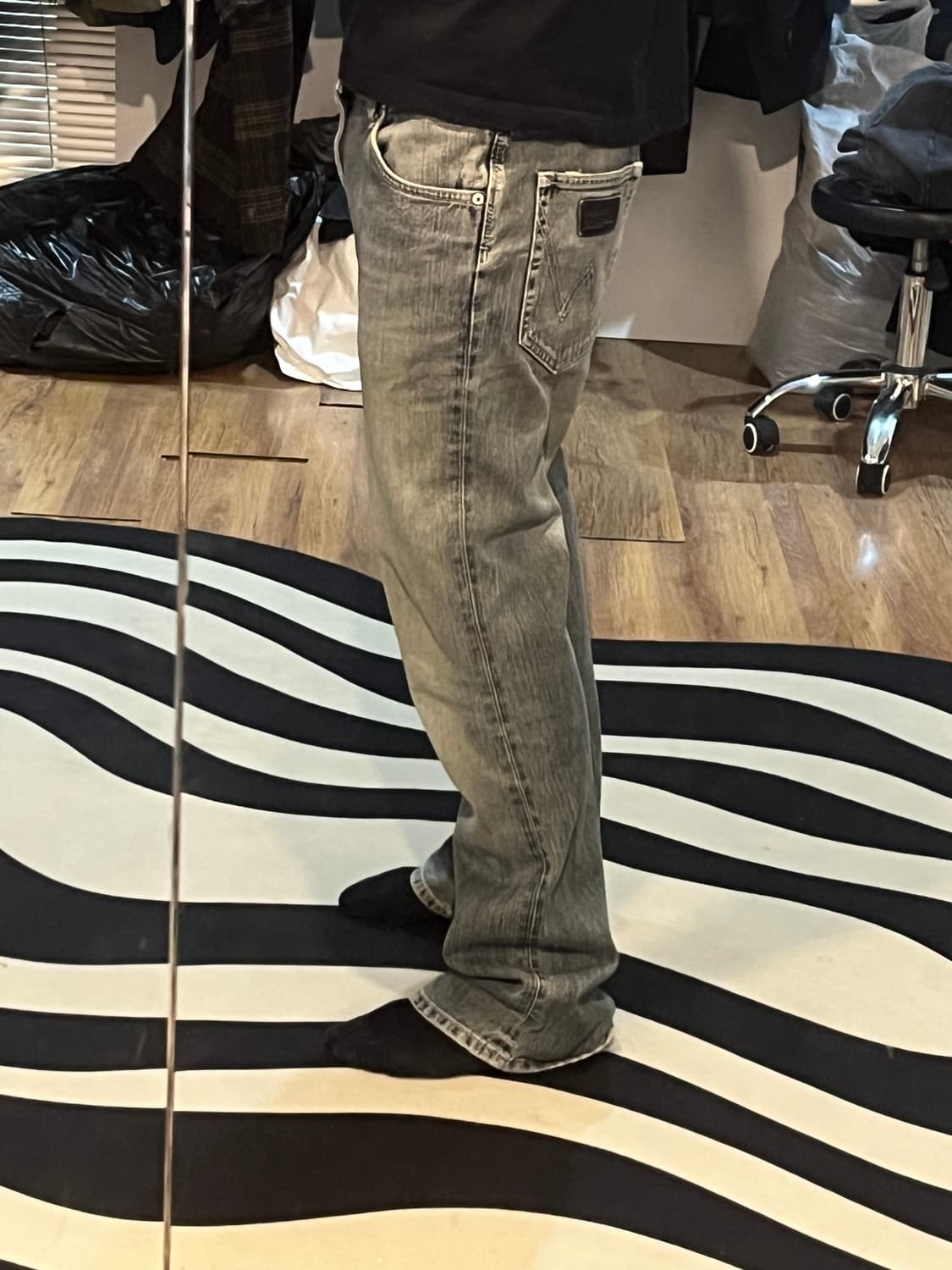 랭글러 세미 부츠컷 데님팬츠 상품이미지8