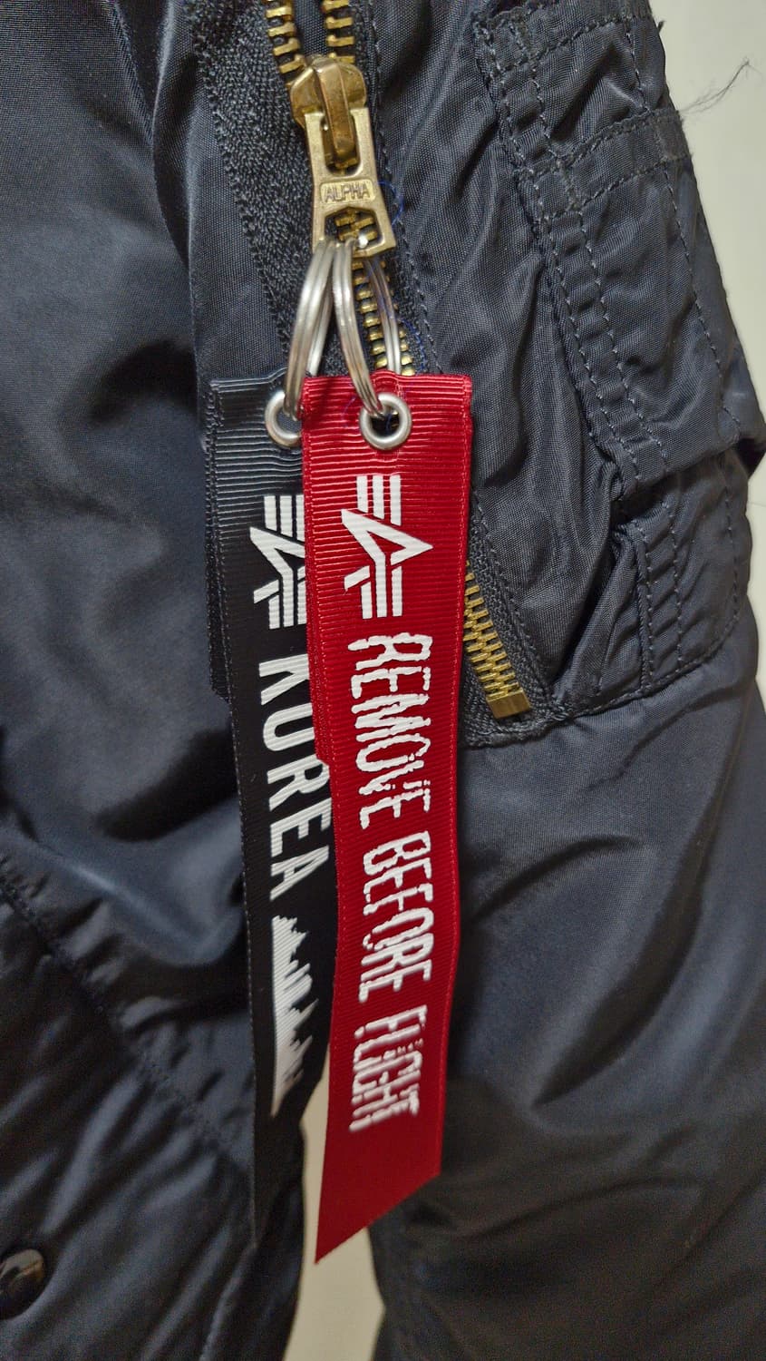 알파인더스트리 MA-1 블랙 항공점퍼 xs 상품이미지3