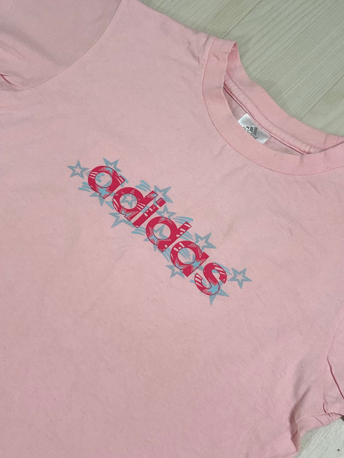 유일매물 아디다스 초희귀 별 반팔 탑 상품이미지2