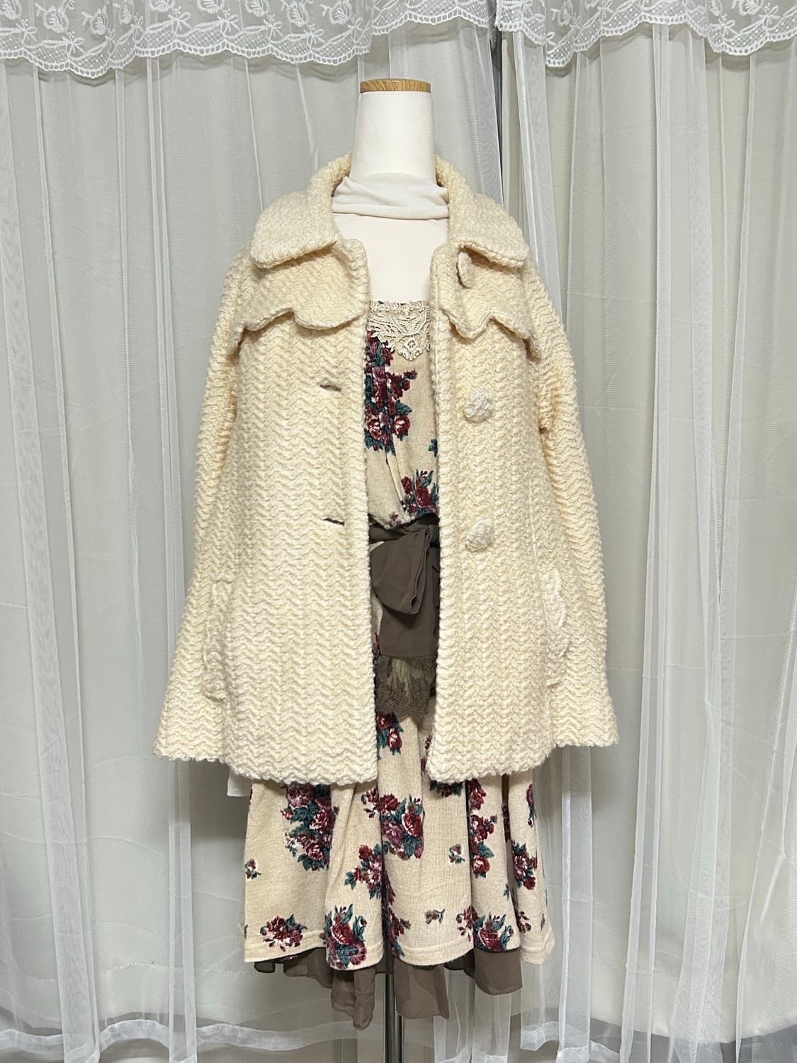 엑시즈팜 플로럴 레이스 원피스 하구미 페어리 상품이미지2