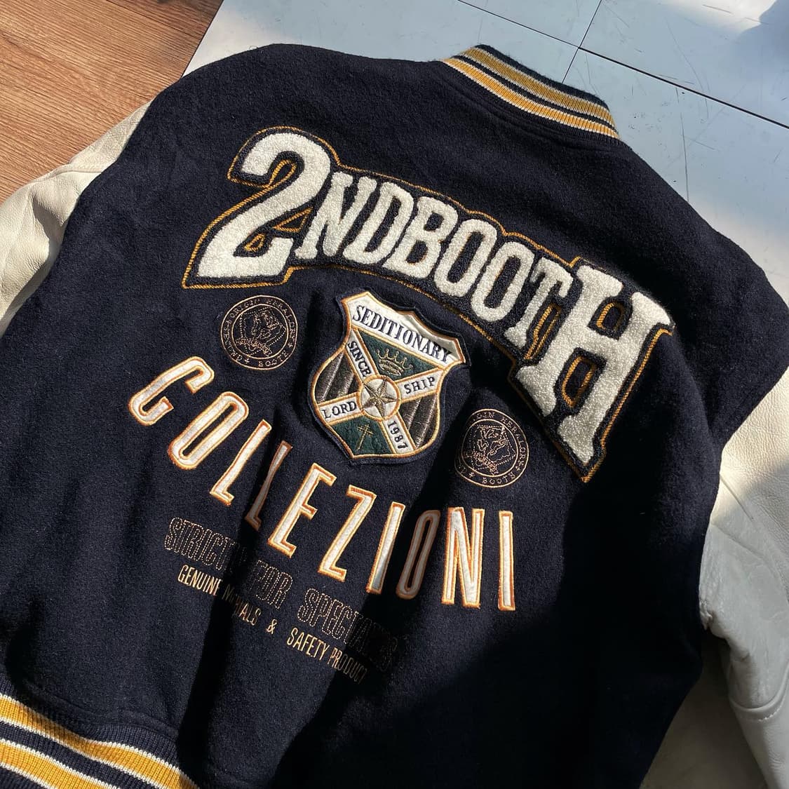 1990’s 2nd Booth 사의 바시티 자켓 상품이미지2