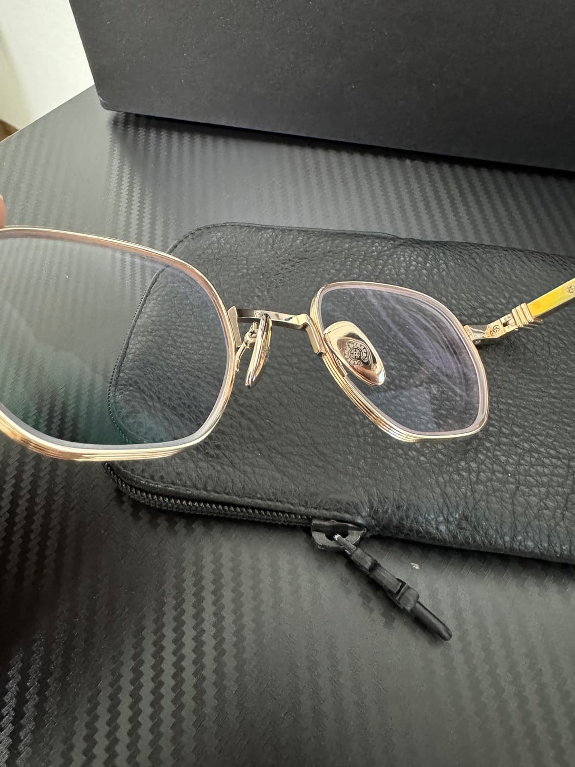 크롬하츠 바질릭토리안 엔틱골드 안경 판매 상품이미지2