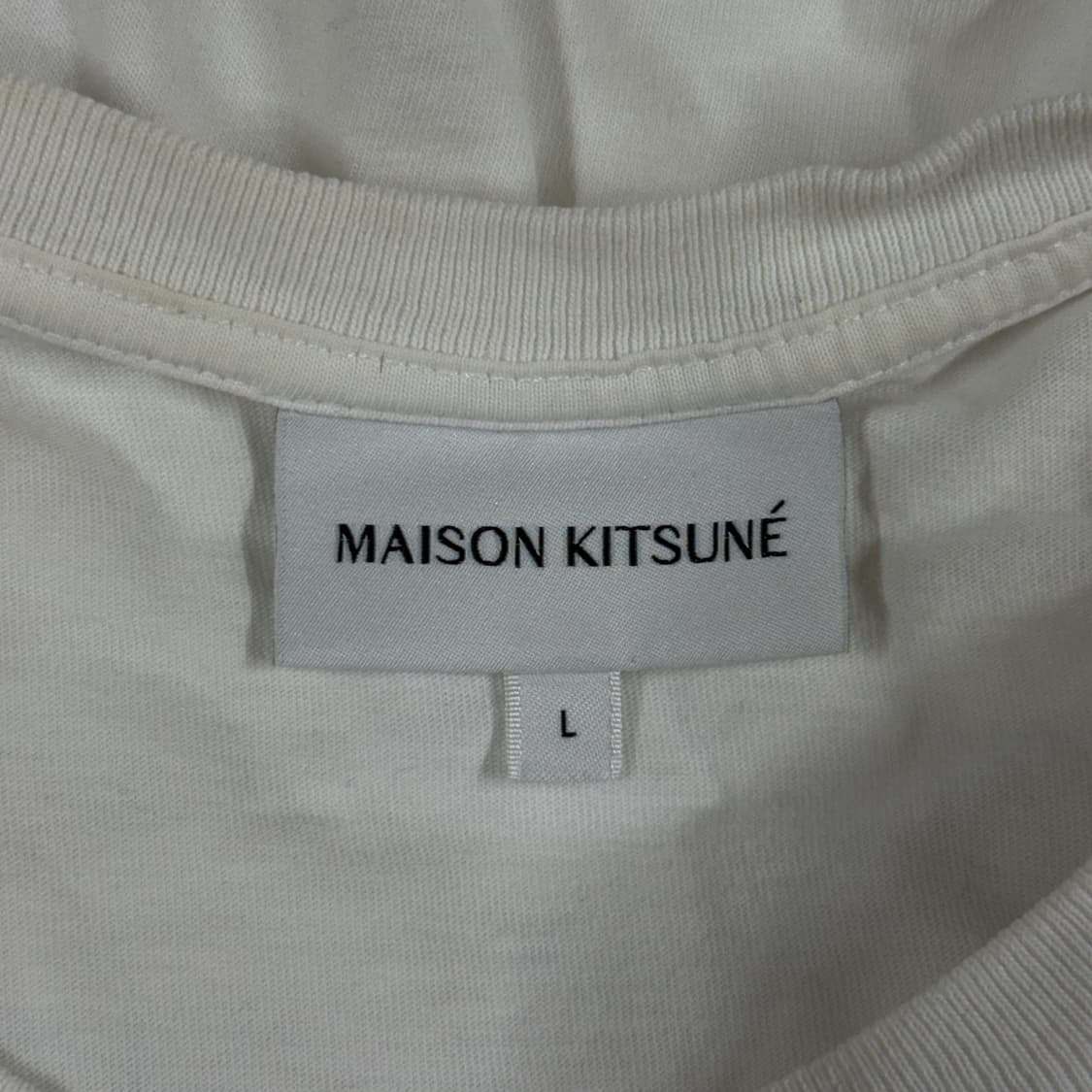 [L/매장판] 메종키츠네 폭스 반팔 티셔츠 상품이미지5
