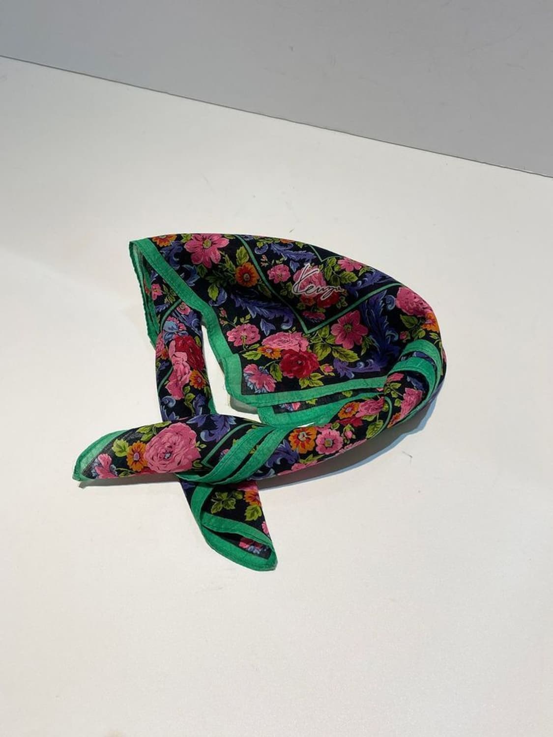 겐조 00's 재팬 플로럴 쁘띠 손수건 A1472 상품이미지1