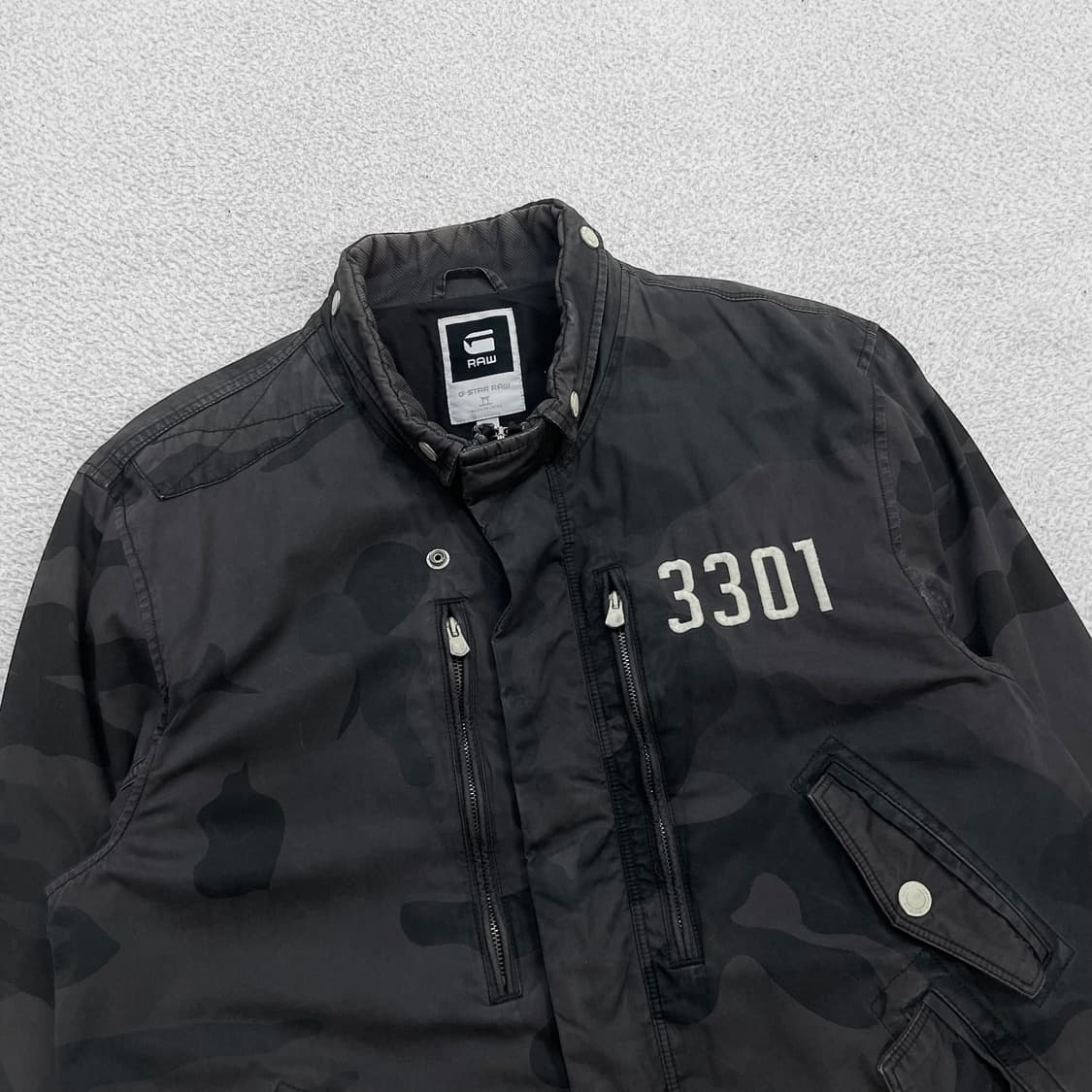 G-Star Raw 밀리터리 카모 포켓 자켓 상품이미지2