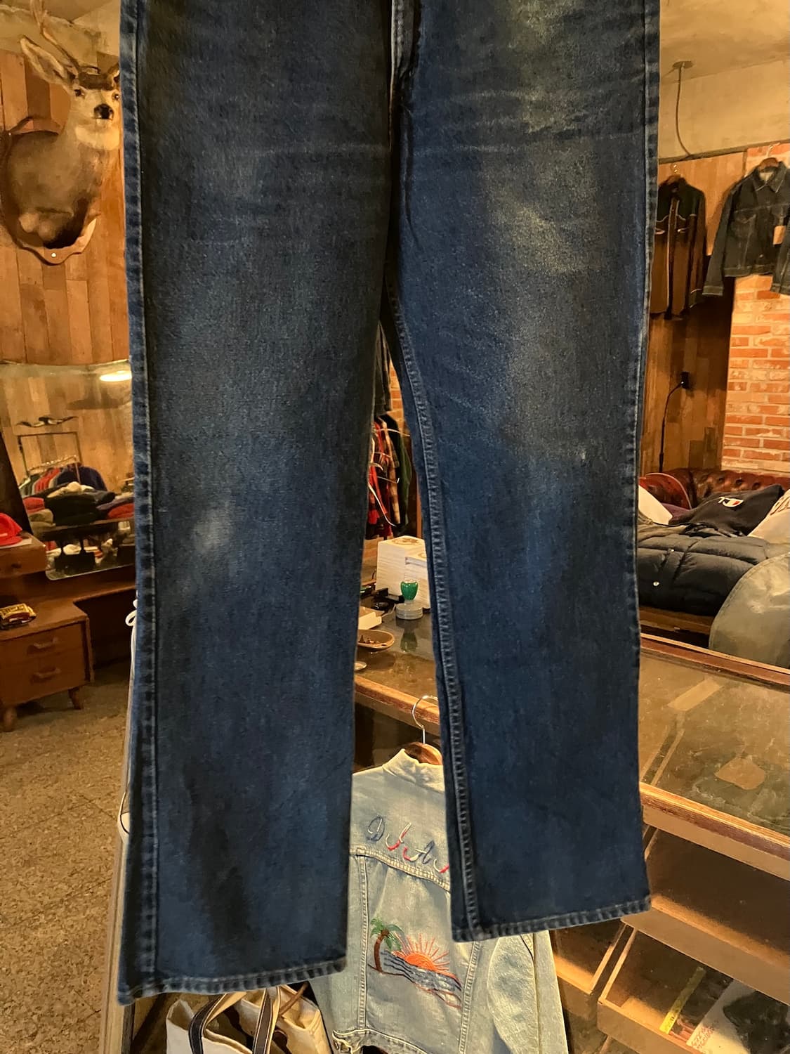 90s USA 빈티지 리바이스 517 부츠컷 데님 팬츠 상품이미지4